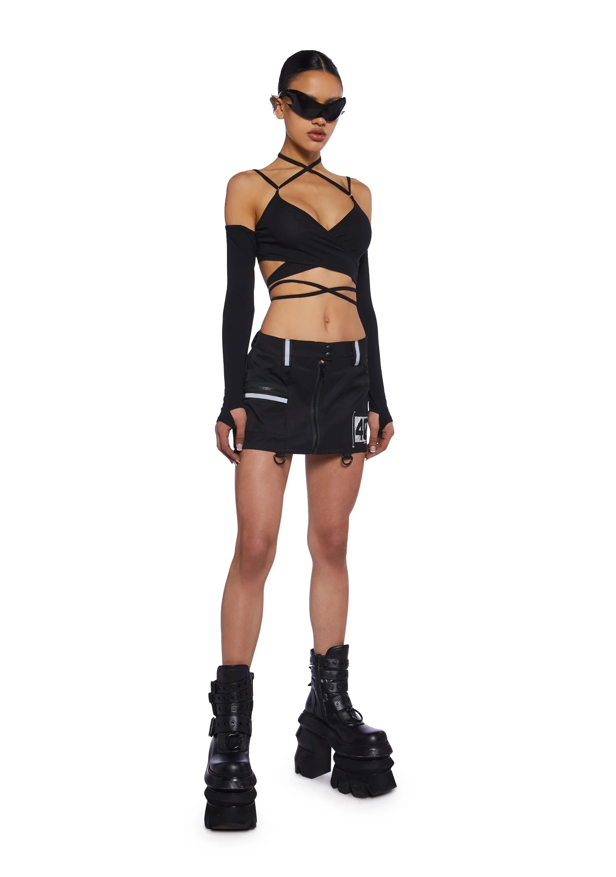 Synth Sanctuary Wrap Top - Image 2