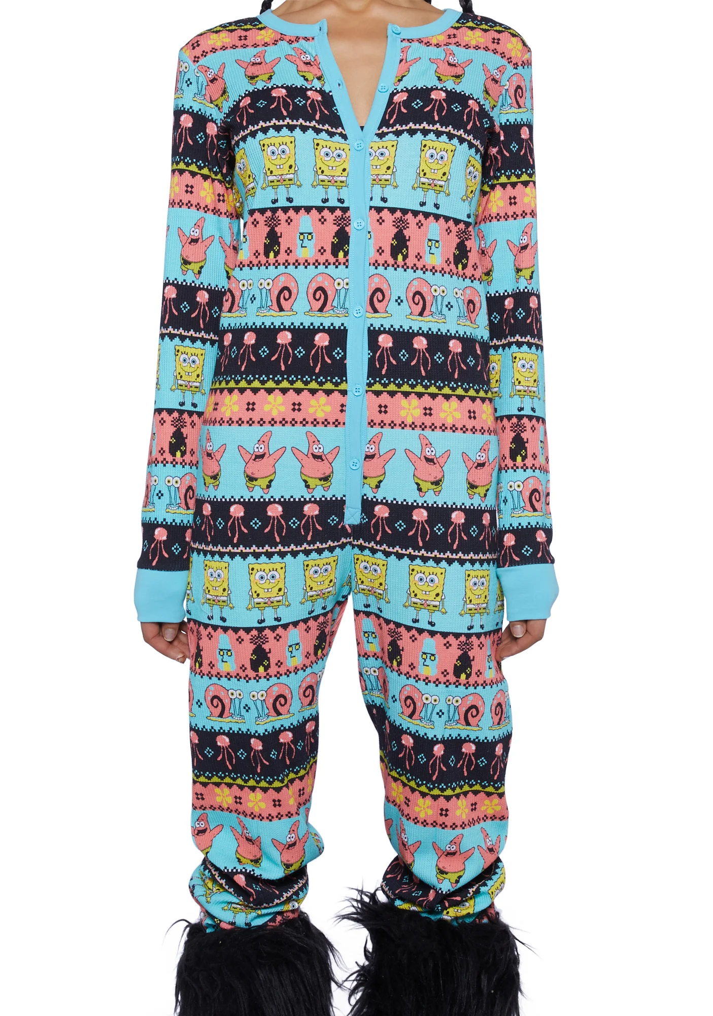 Ta'Da Wave Thermal Onesie - Image 5