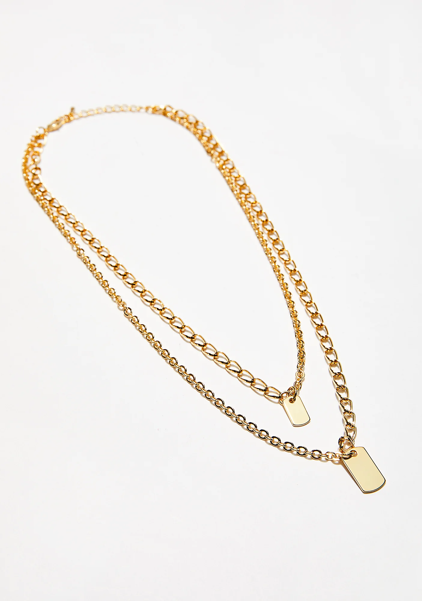 Tag You're It Layered Necklace - Image 2
