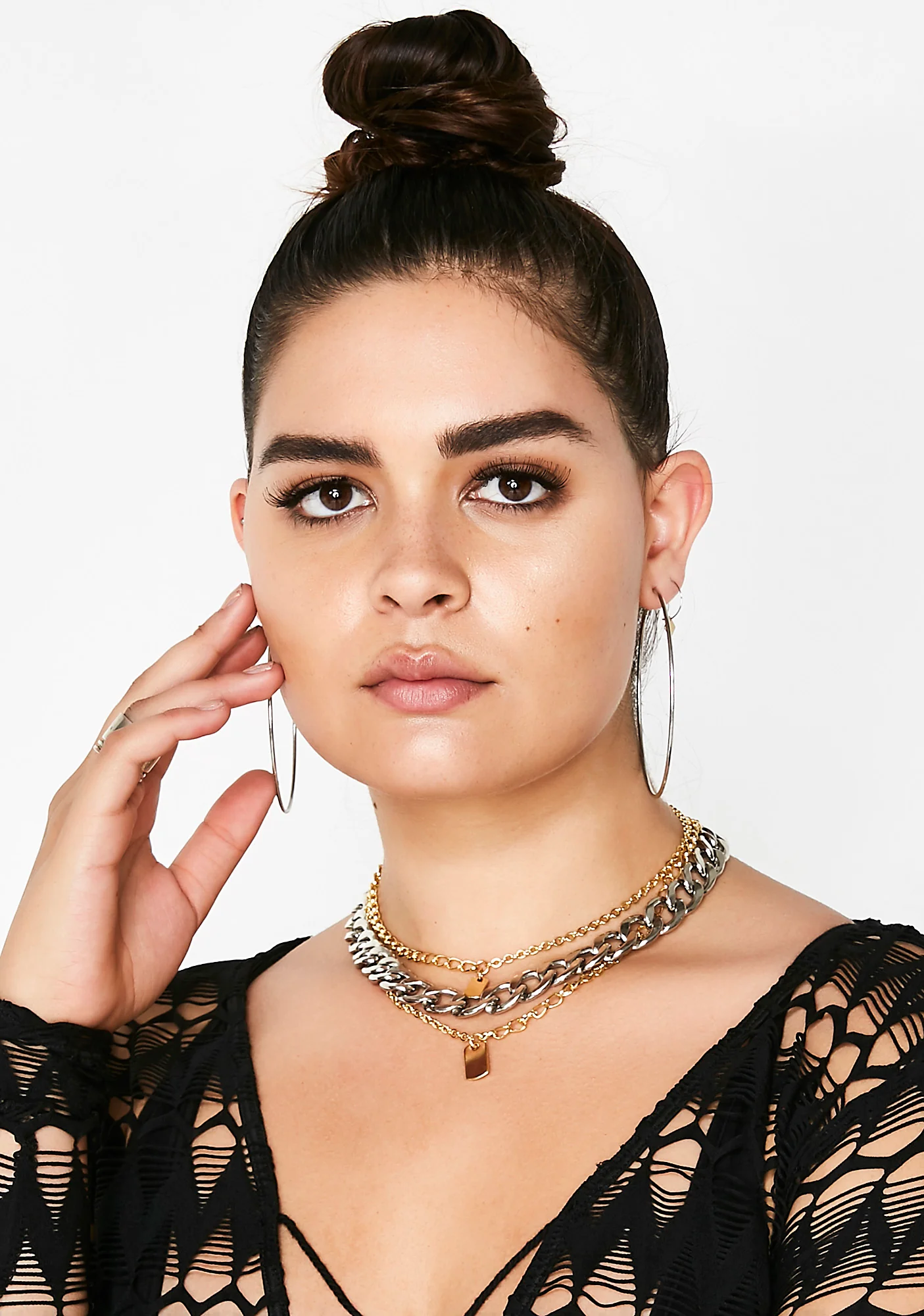 Tag You're It Layered Necklace - Image 3