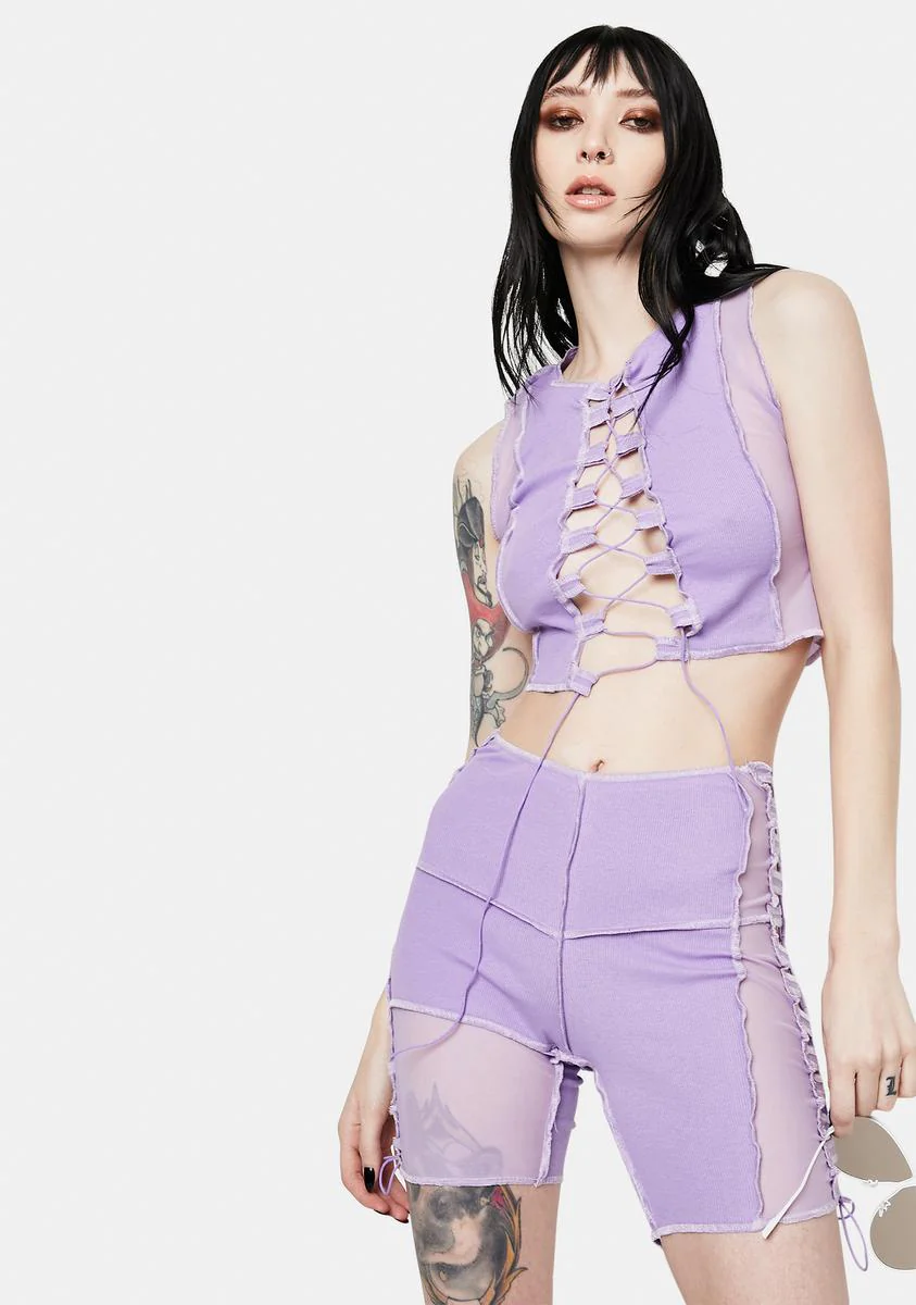 Take A Beat Bike Shorts Set - Image 2