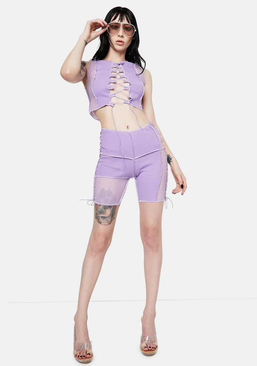 Take A Beat Bike Shorts Set - Image 3