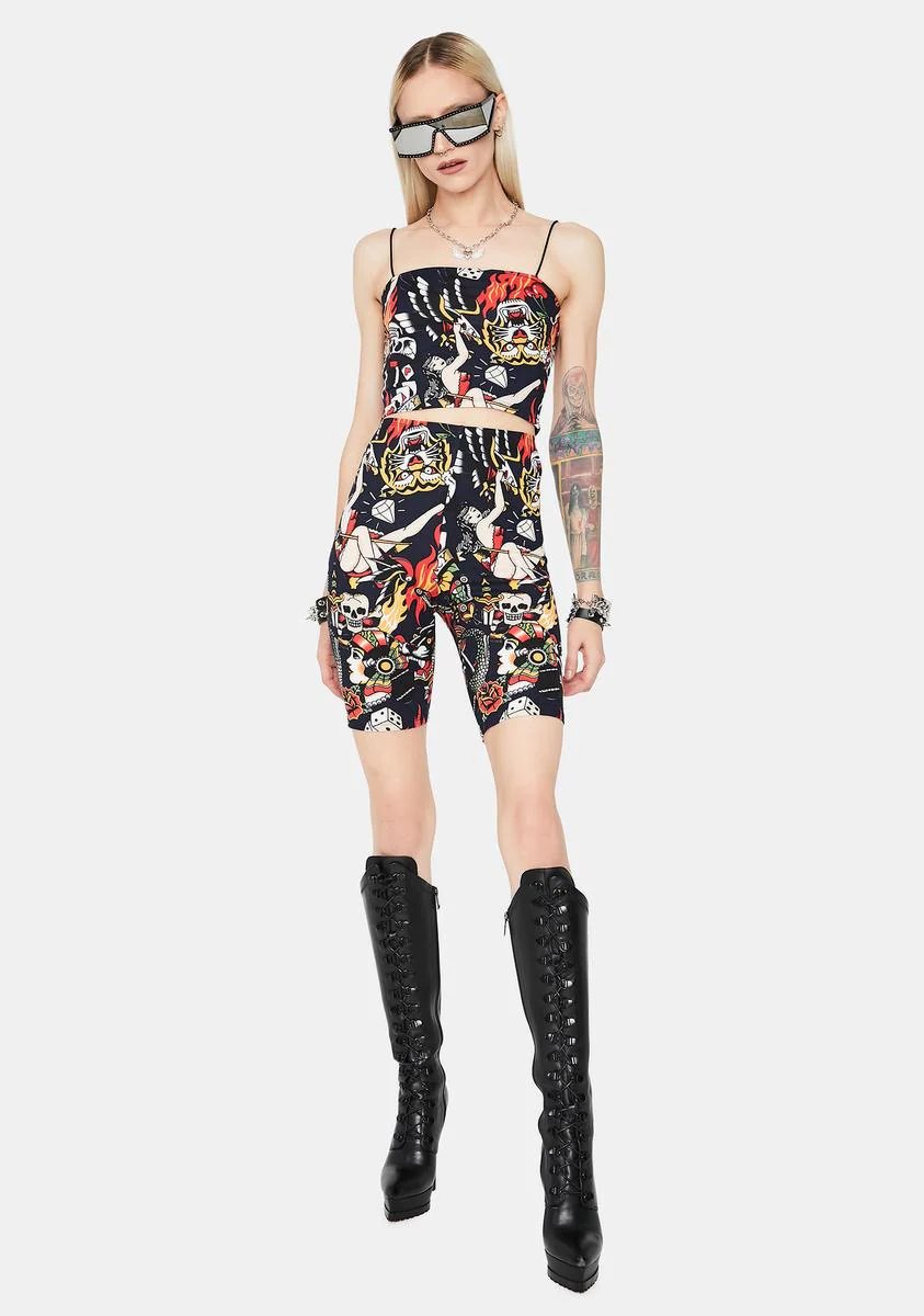 Take A Gamble Crop Tank - Image 3