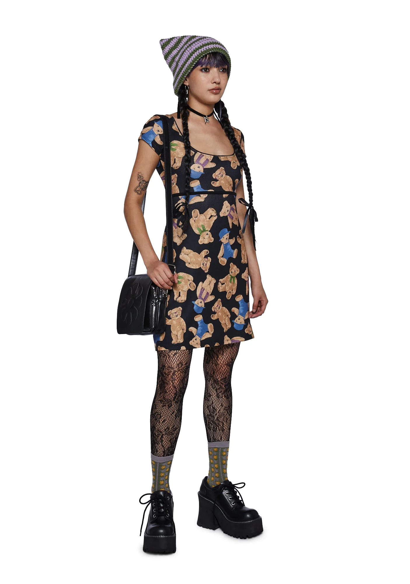 Take A Tumble Mini Dress - Image 2