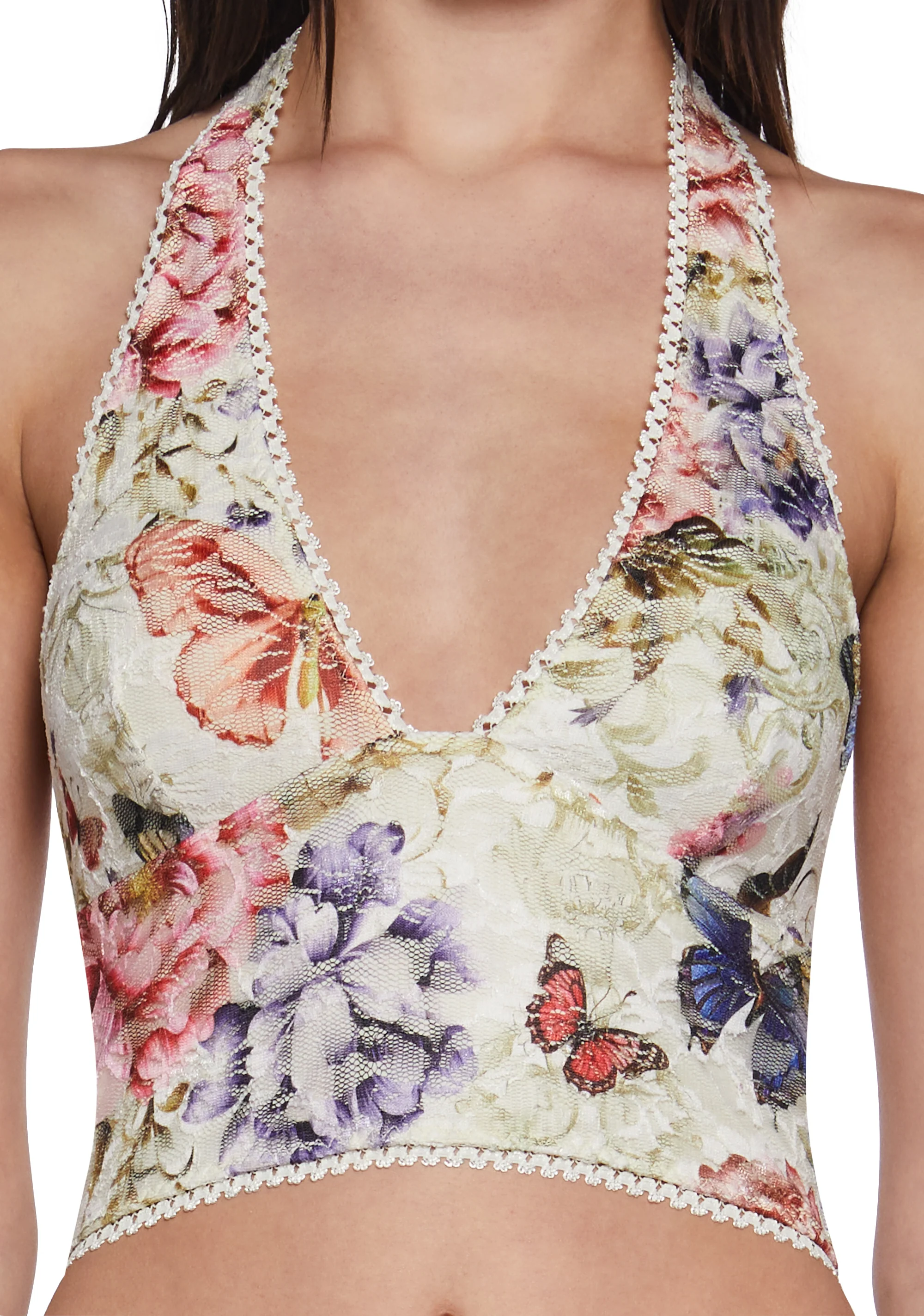 Tales Of Fantasy Halter Top - Floral Fairy - Image 5