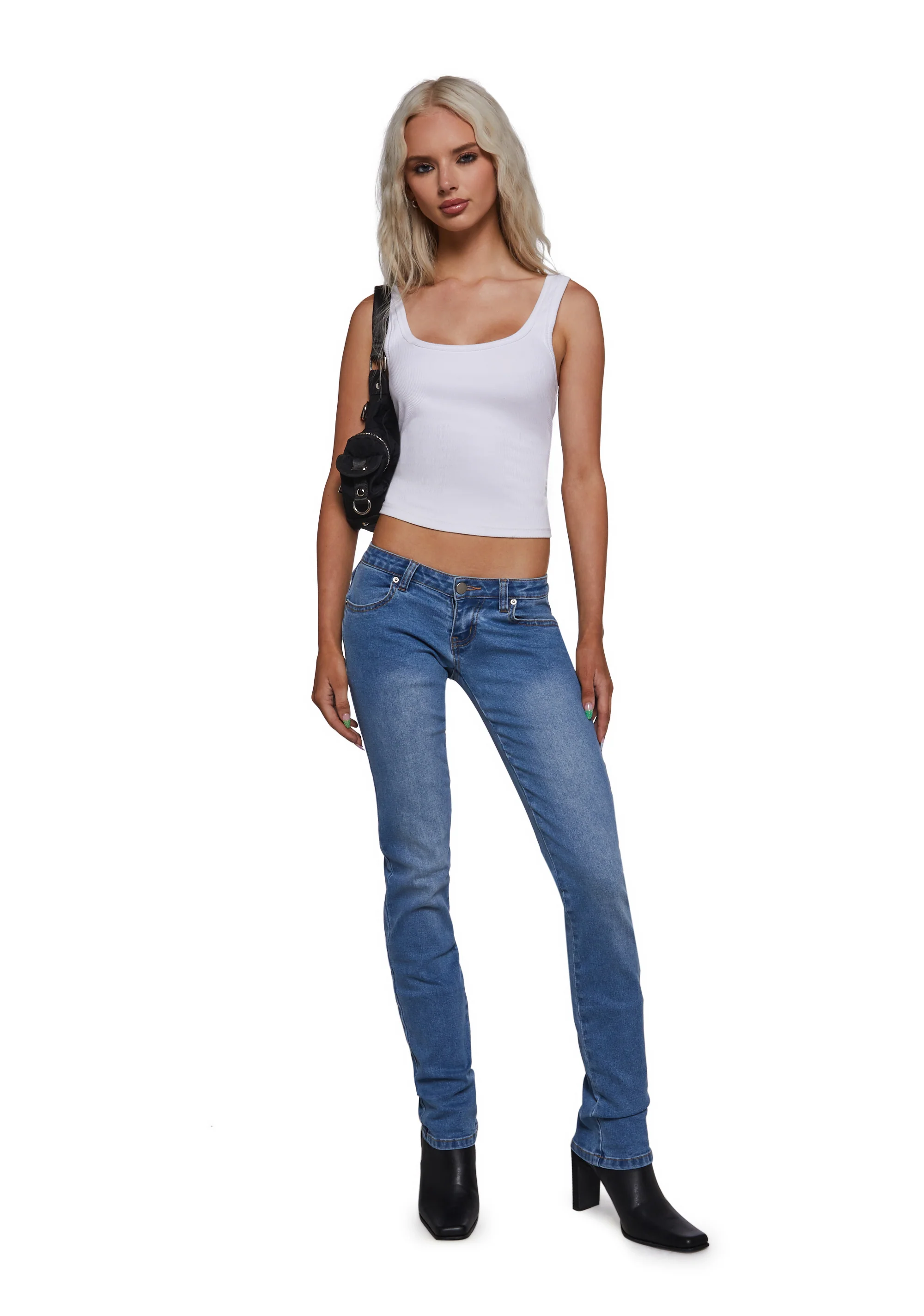 Talia Low Rise Jeans - Light Blue - Image 2