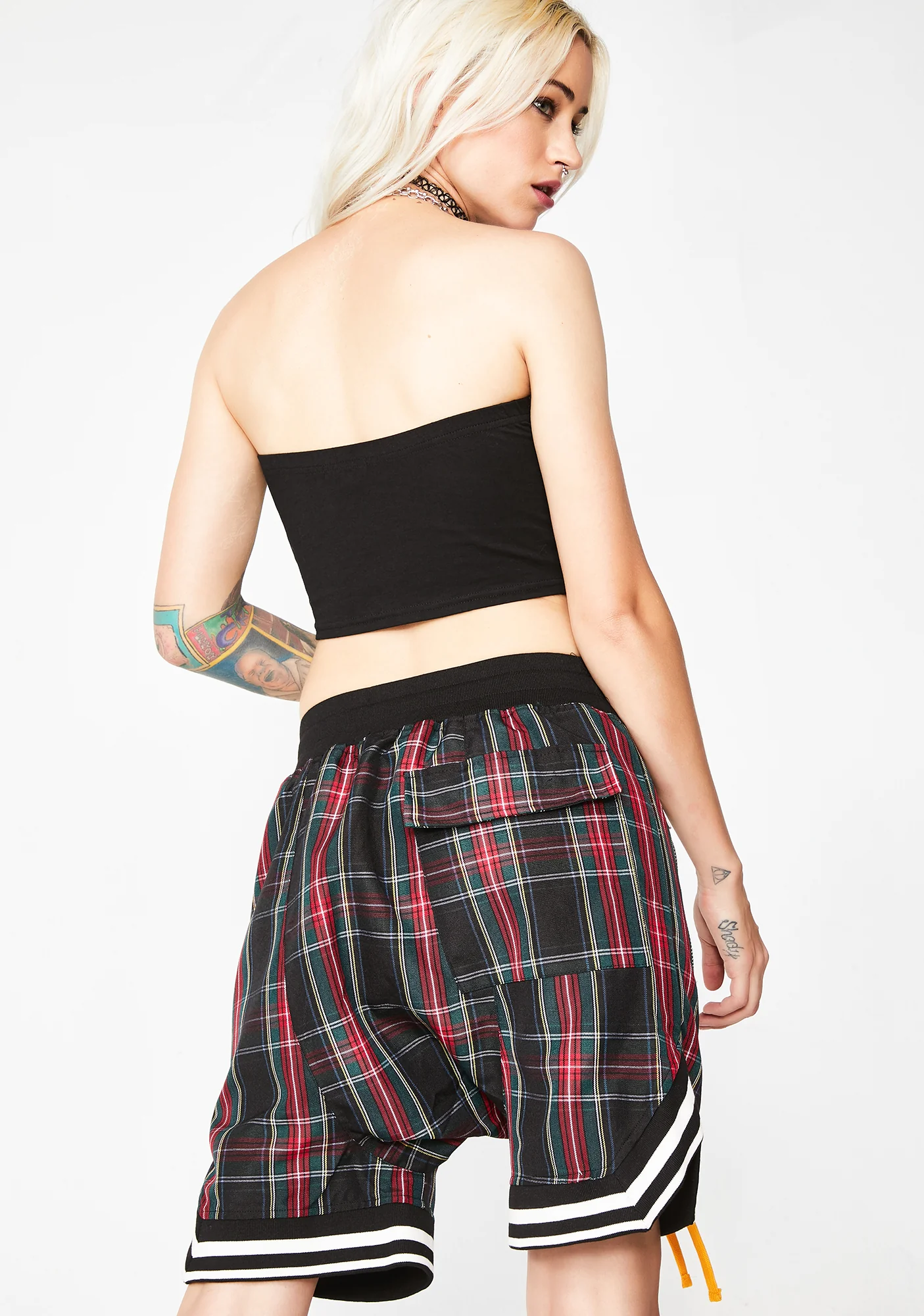 Tartan Plaid Shorts - Image 4