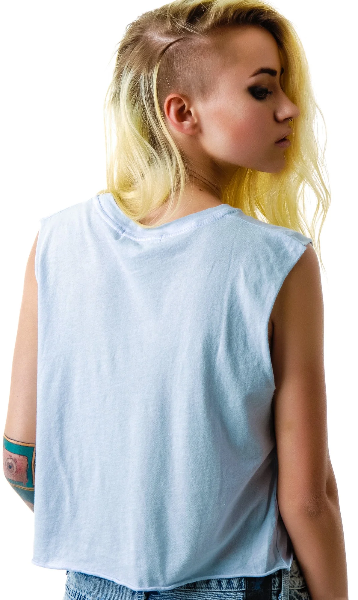 Tate Chad Tank - Light Red - Image 3