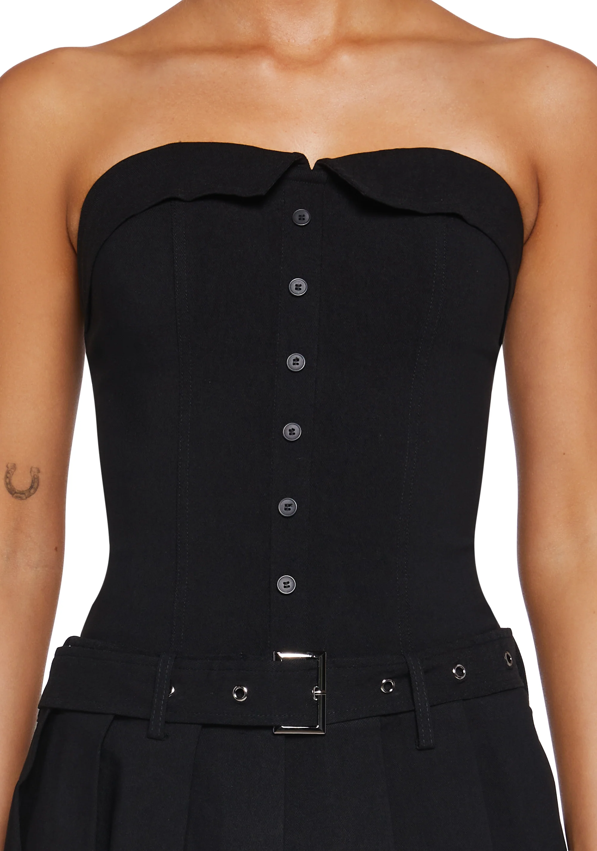 Tech Girl Rising Mini Dress - Black - Image 5