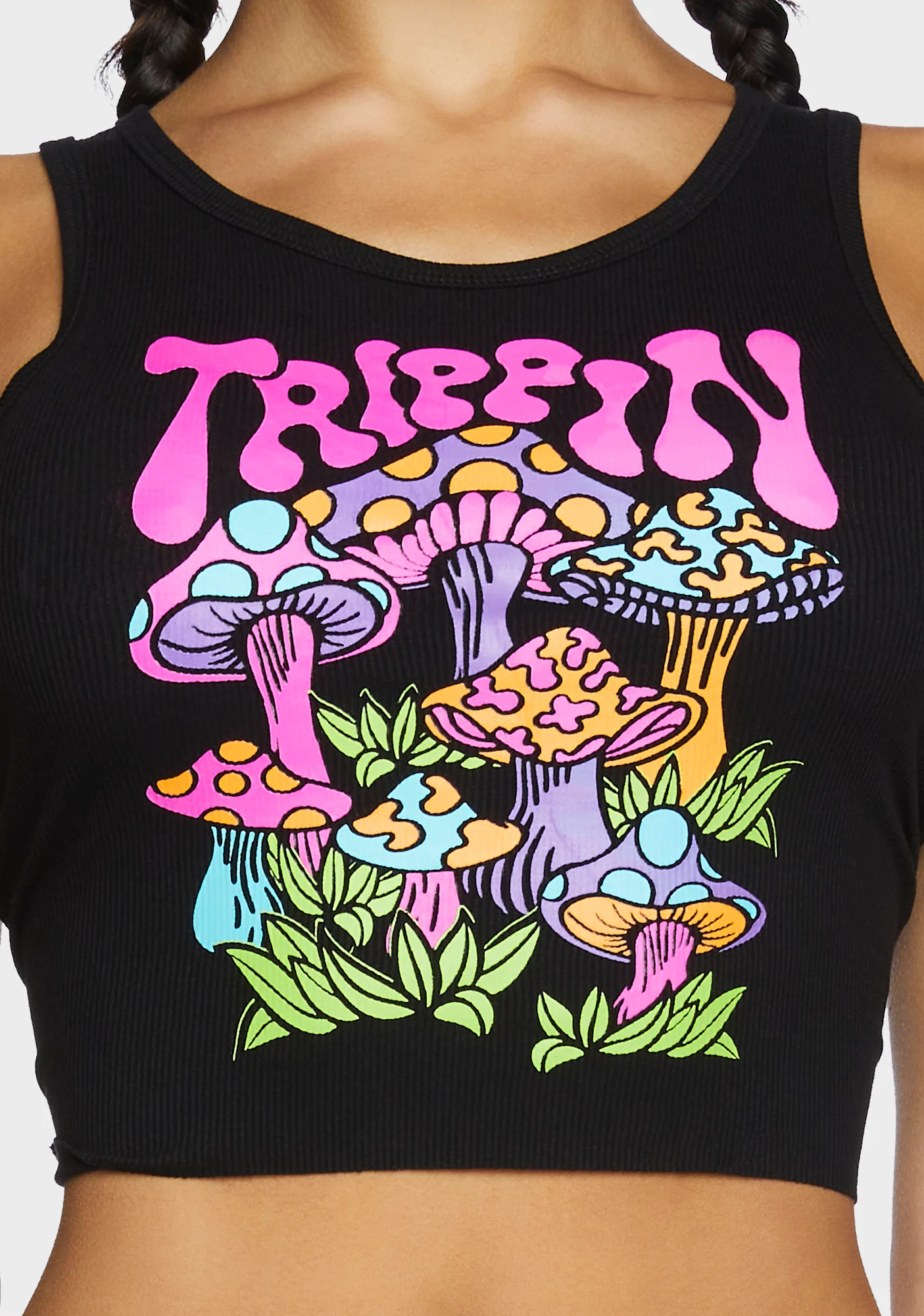 Technicolor Trip Graphic Tank - Image 2