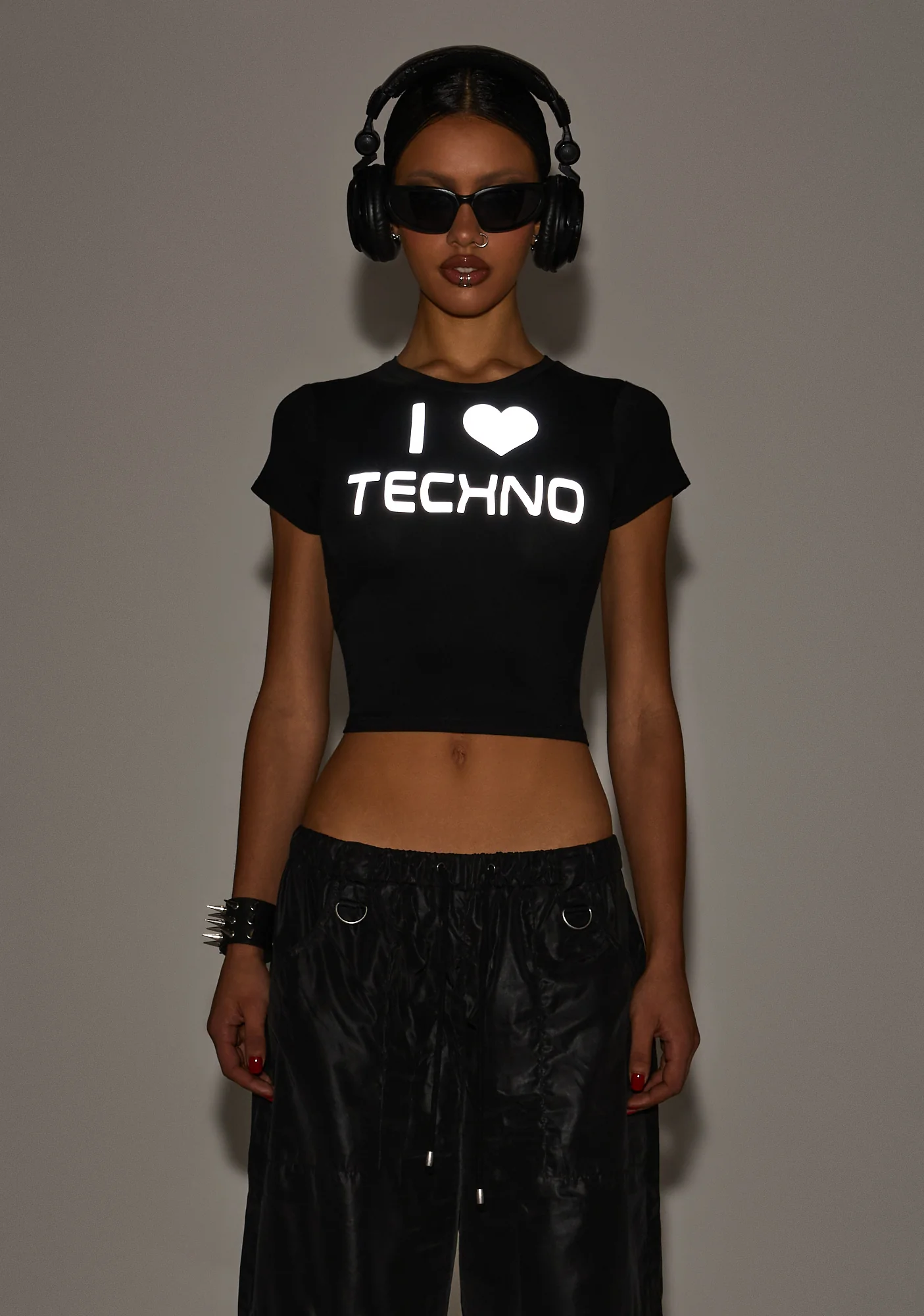 Techno Love Baby Tee - Image 2