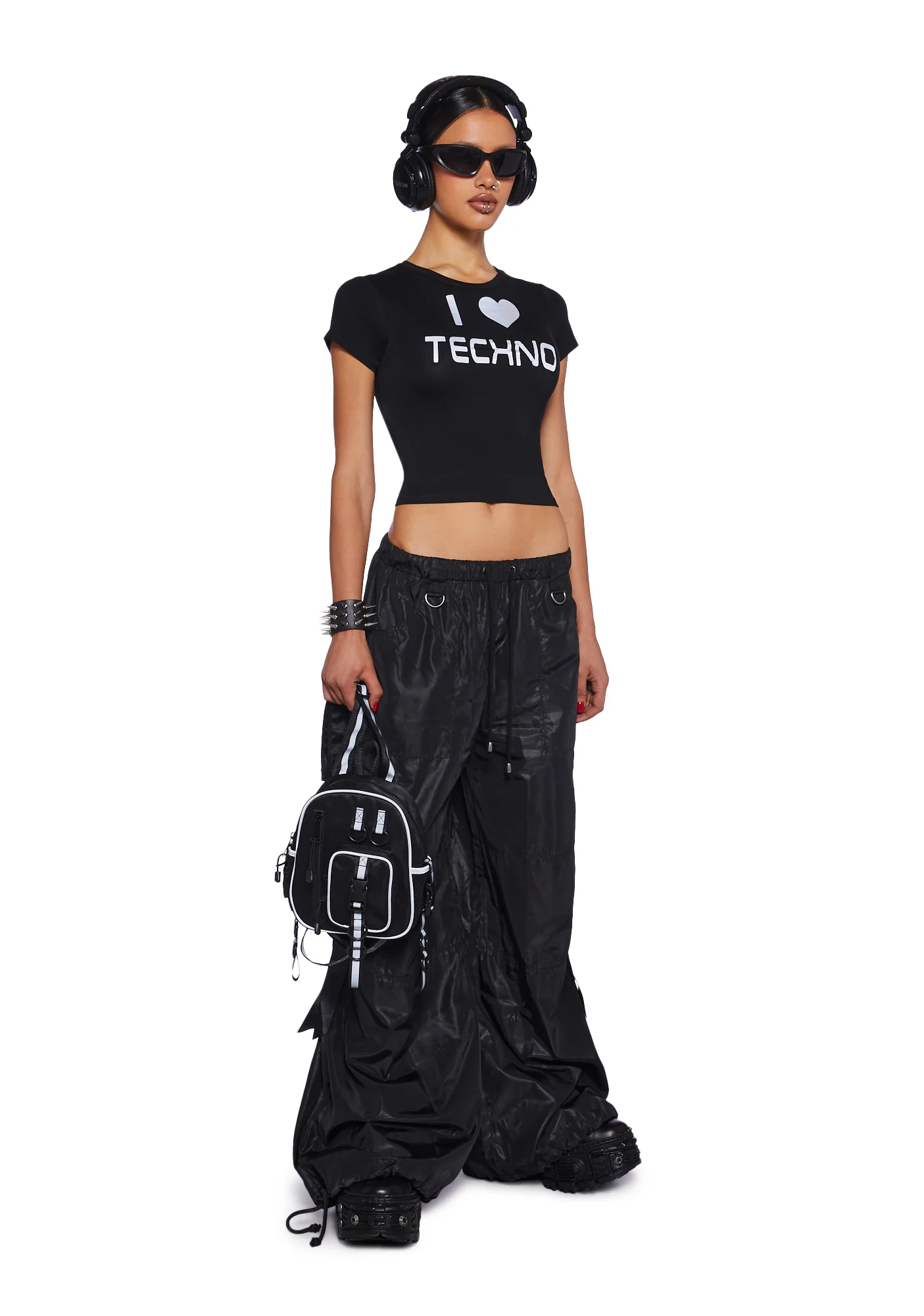 Techno Love Baby Tee - Image 6