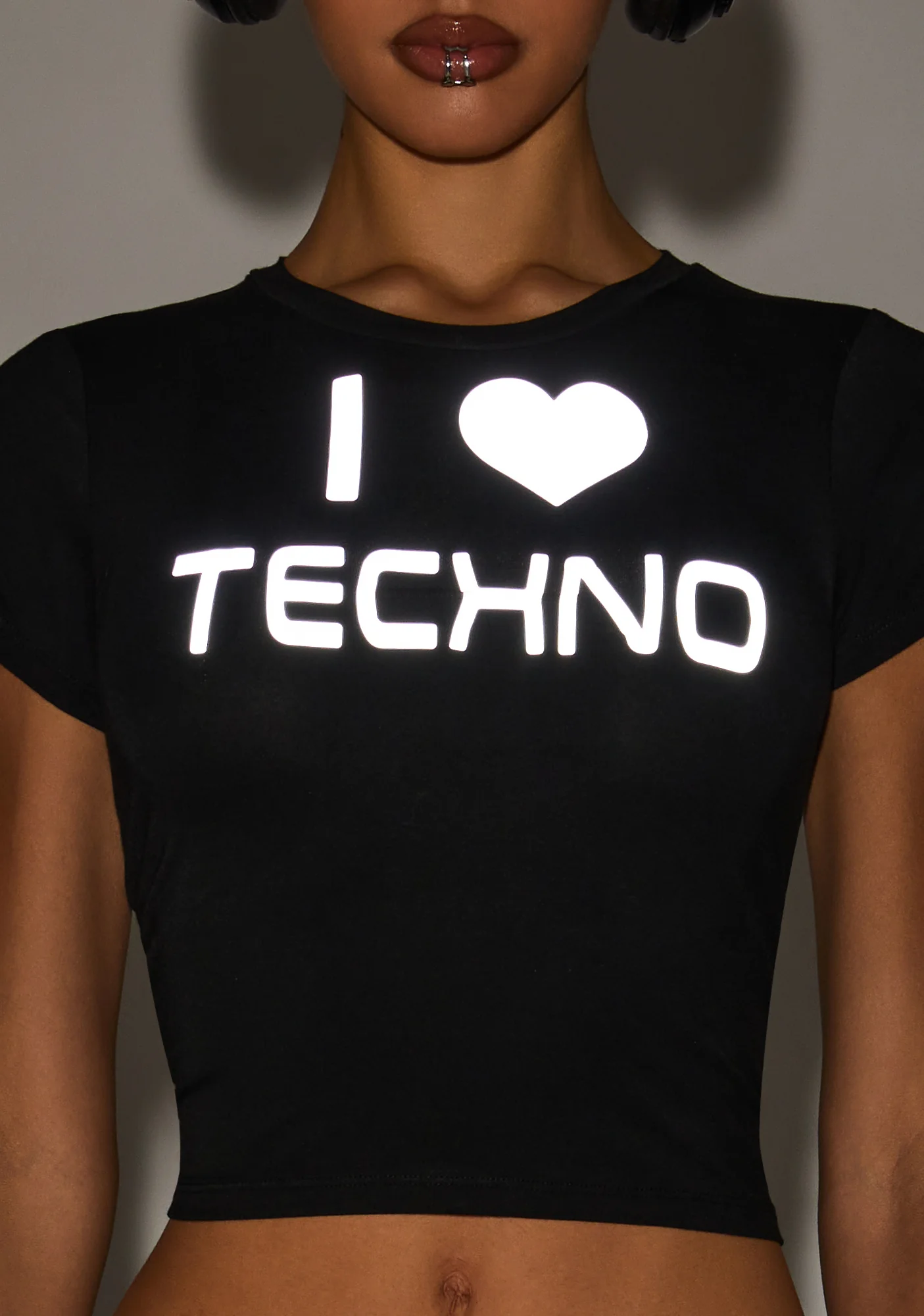 Techno Love Baby Tee - Image 7