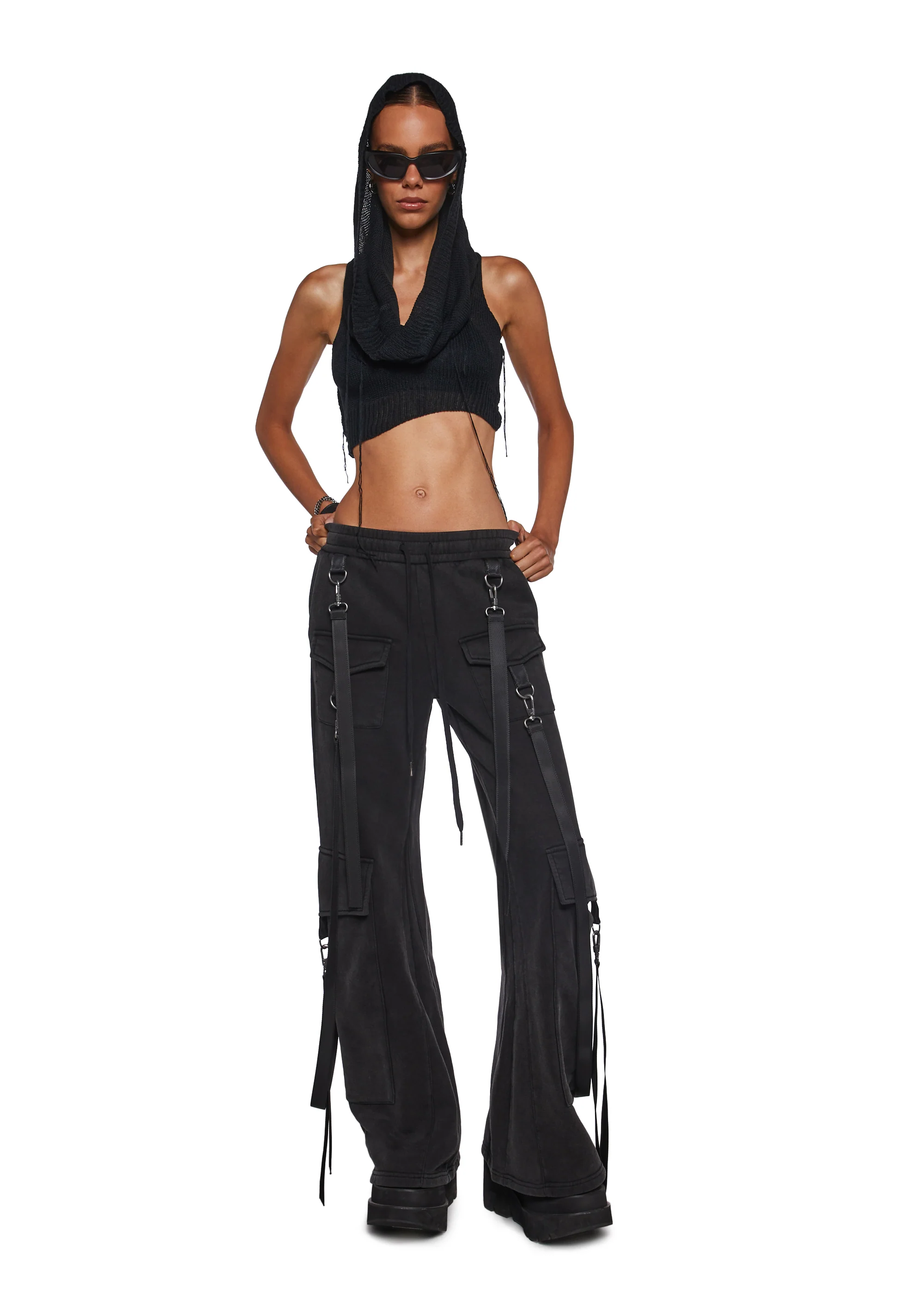 Techno Beats Suspender Joggers - Image 2