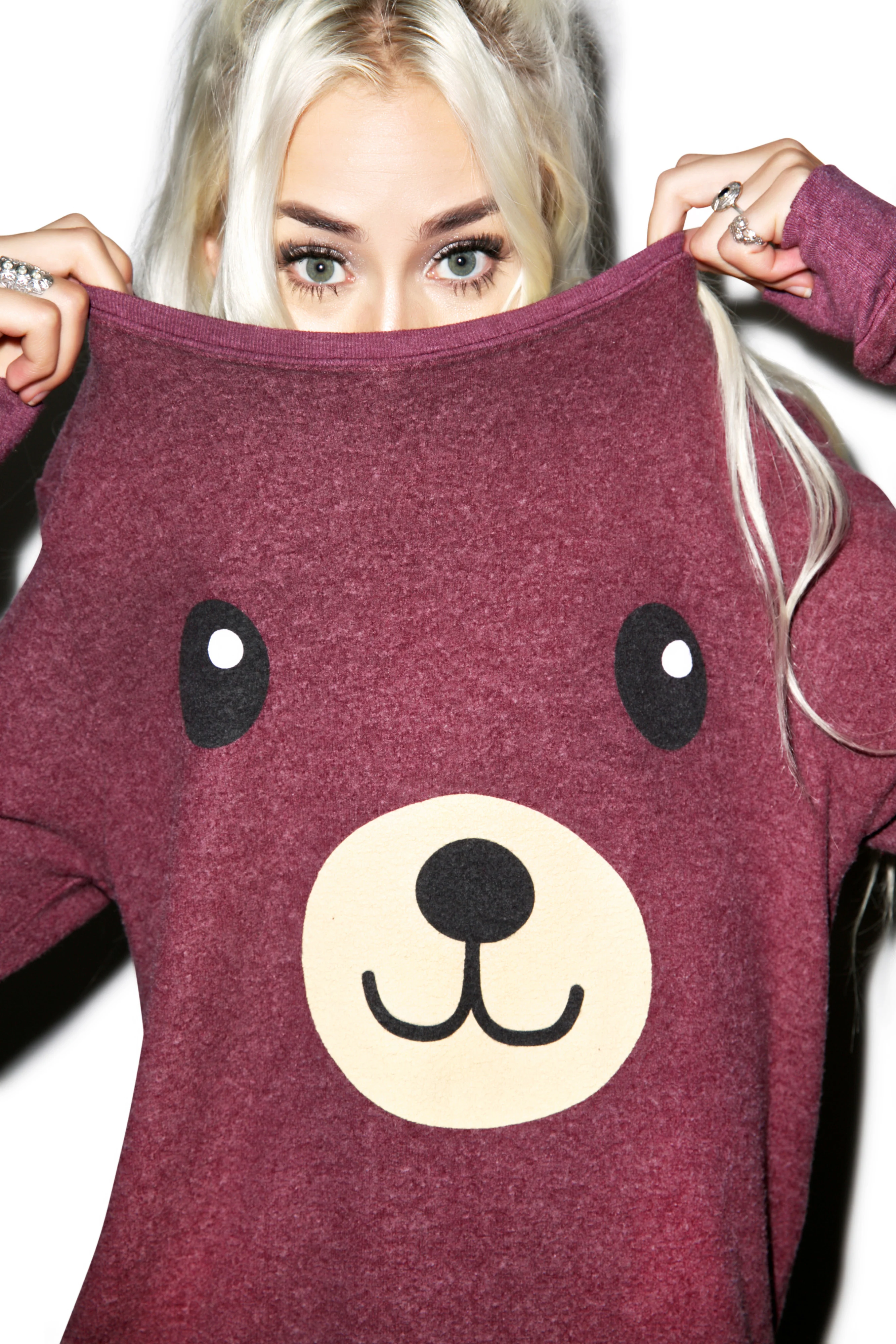 Teddy Girl Baggy Beach Jumper - Image 5