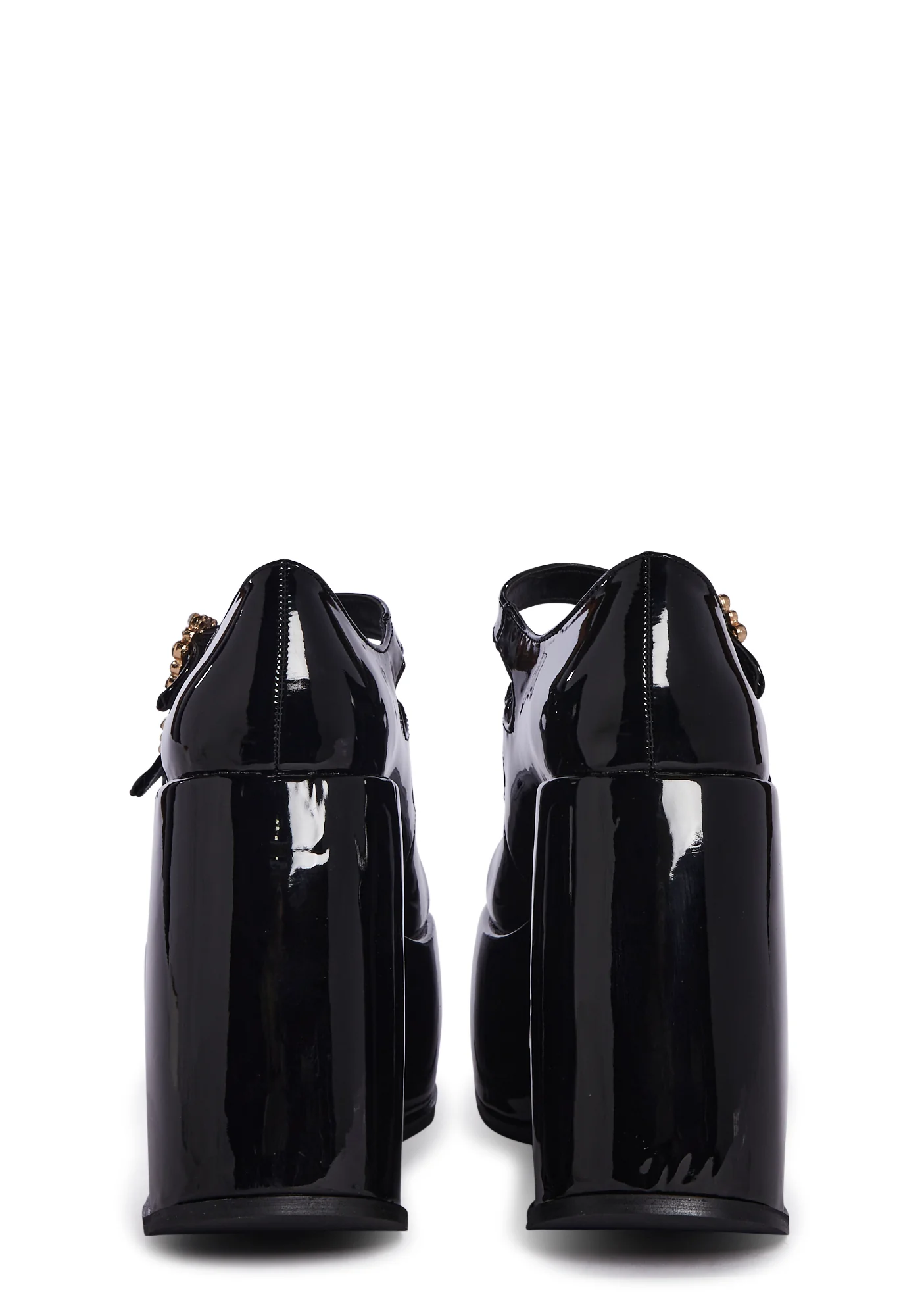 Telly Wedge Heels - Black - Image 4