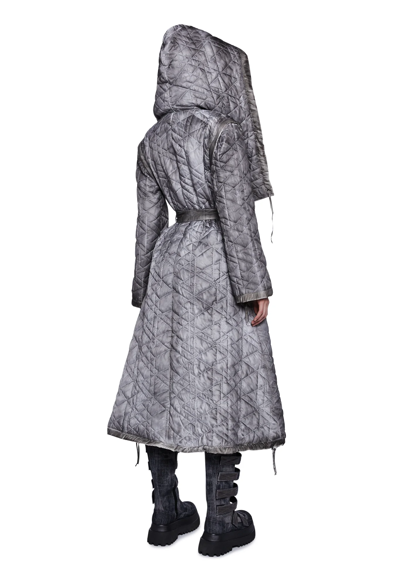 Tempo Convertible Quilted Coat - Image 4