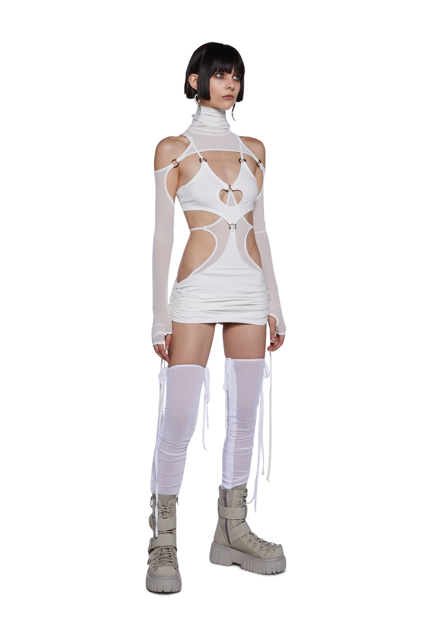 Tempo Cut-Out Dress And Shrug Set - Image 2