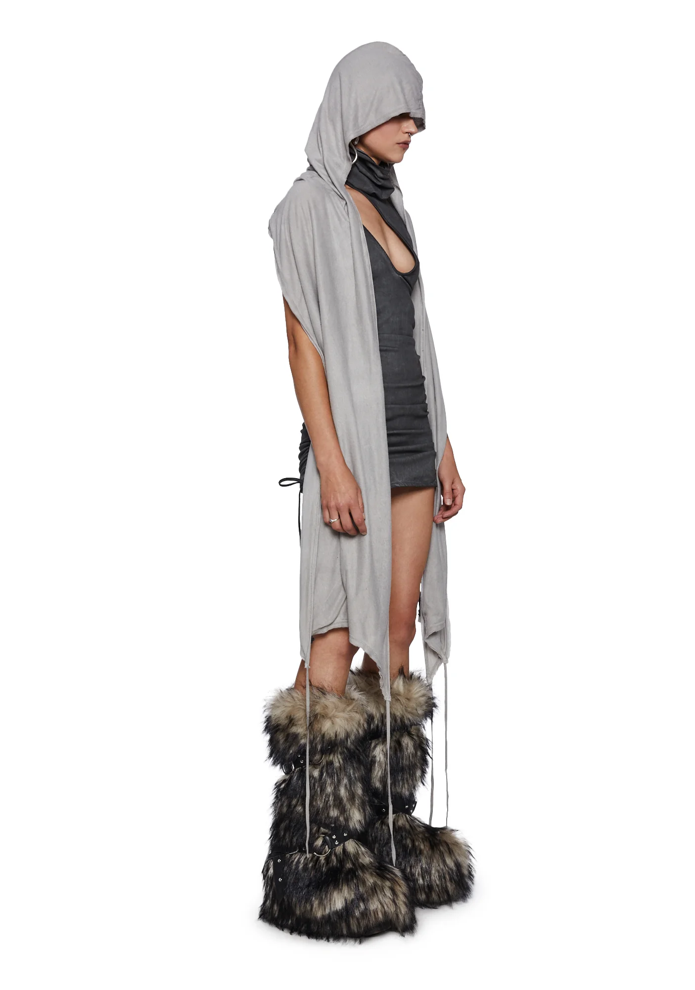 Tempo Hooded Wrap Scarf - Image 10