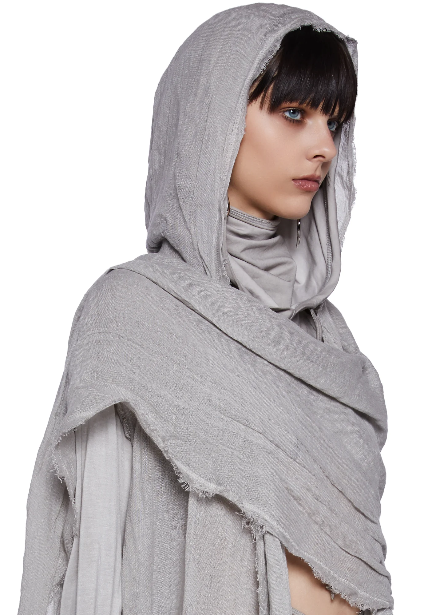 Tempo Unisex Hooded Wrap Cardigan - Image 2