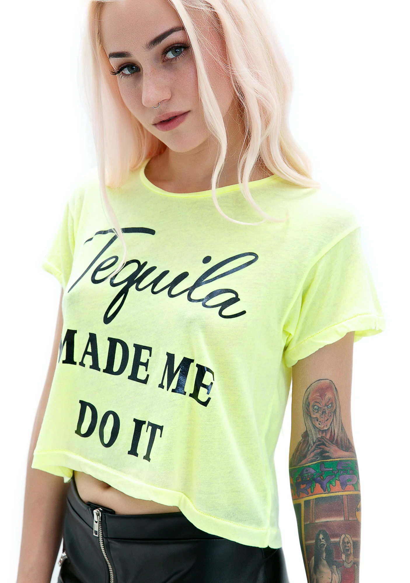 Tequila Hour Middie Tee - Image 5