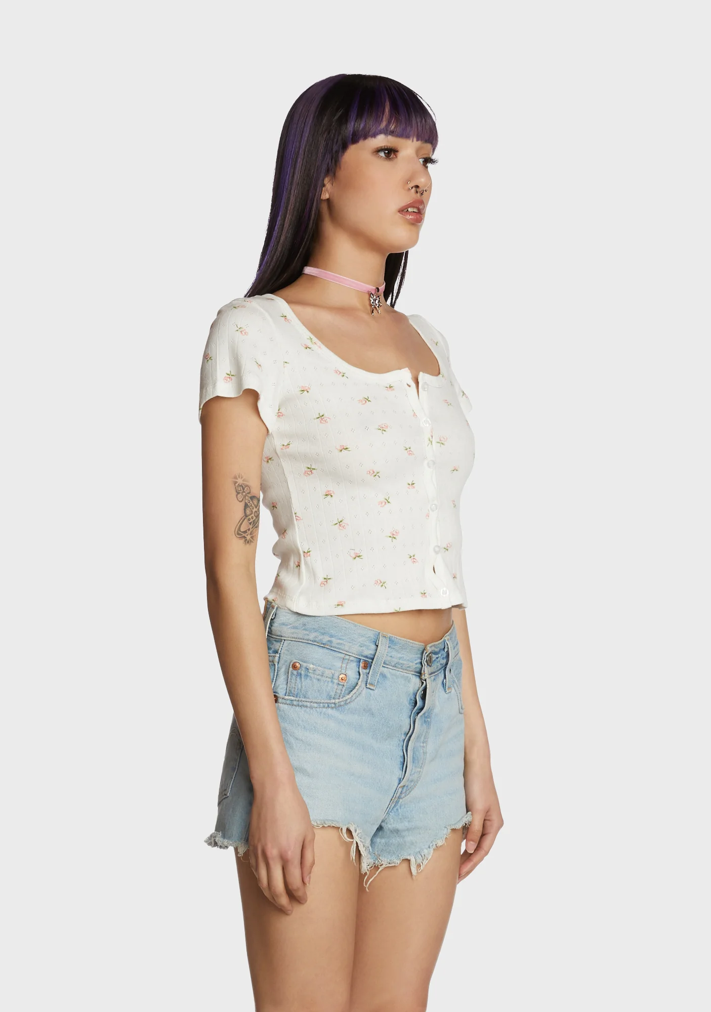 Texting Back Crop Top - Image 4