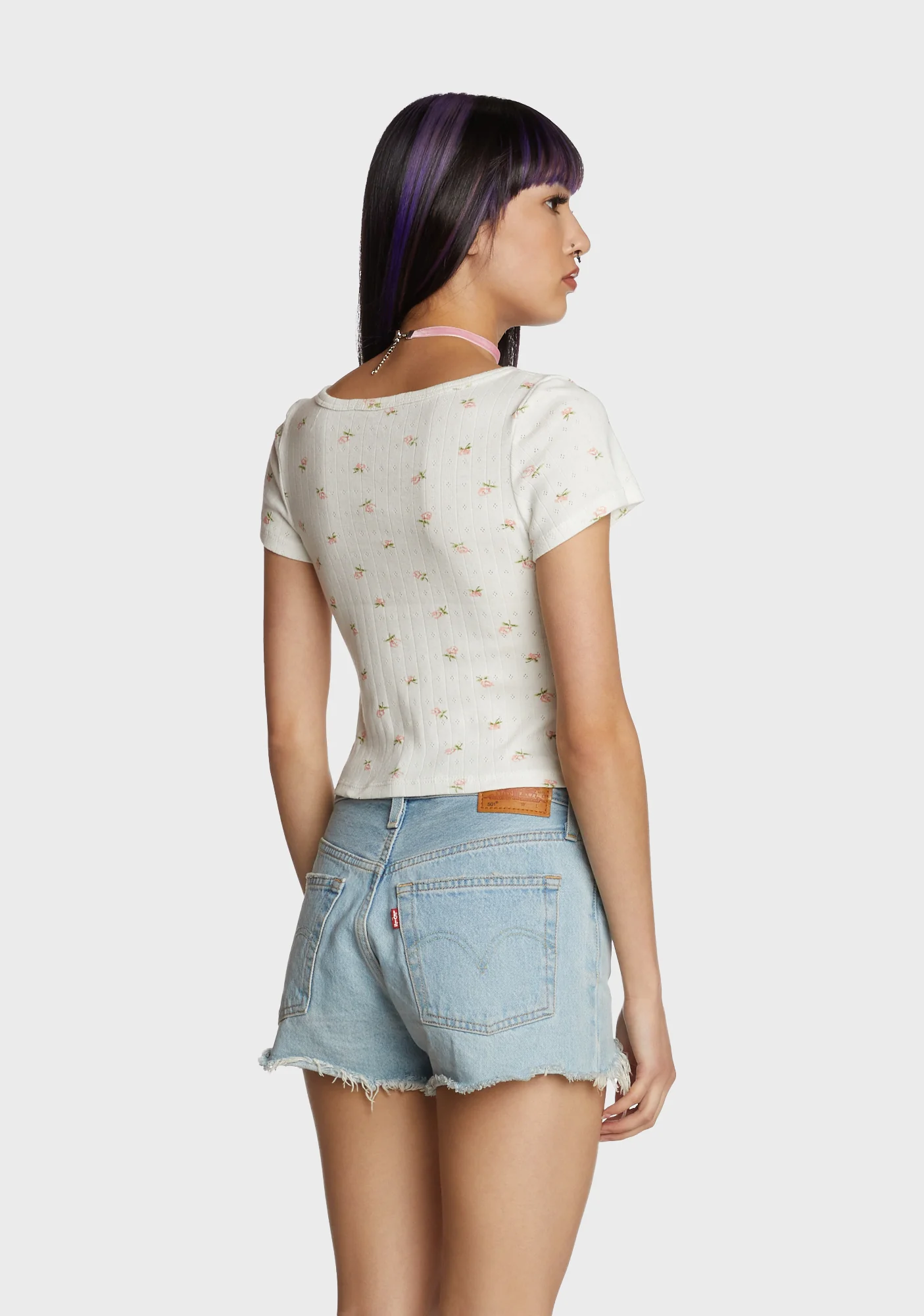 Texting Back Crop Top - Image 5