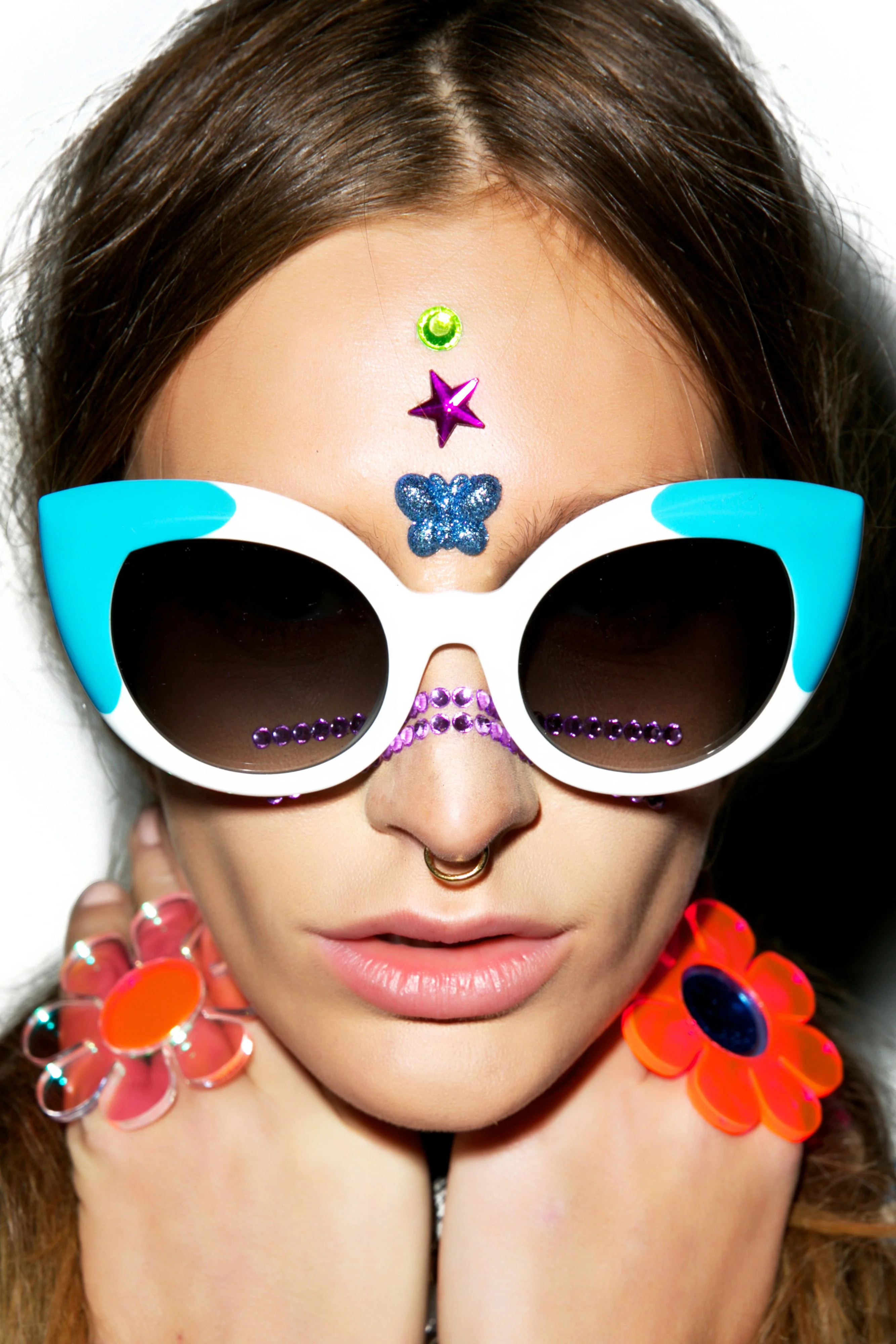 The Diamond Brunch Sunglasses - Yellow - Image 22