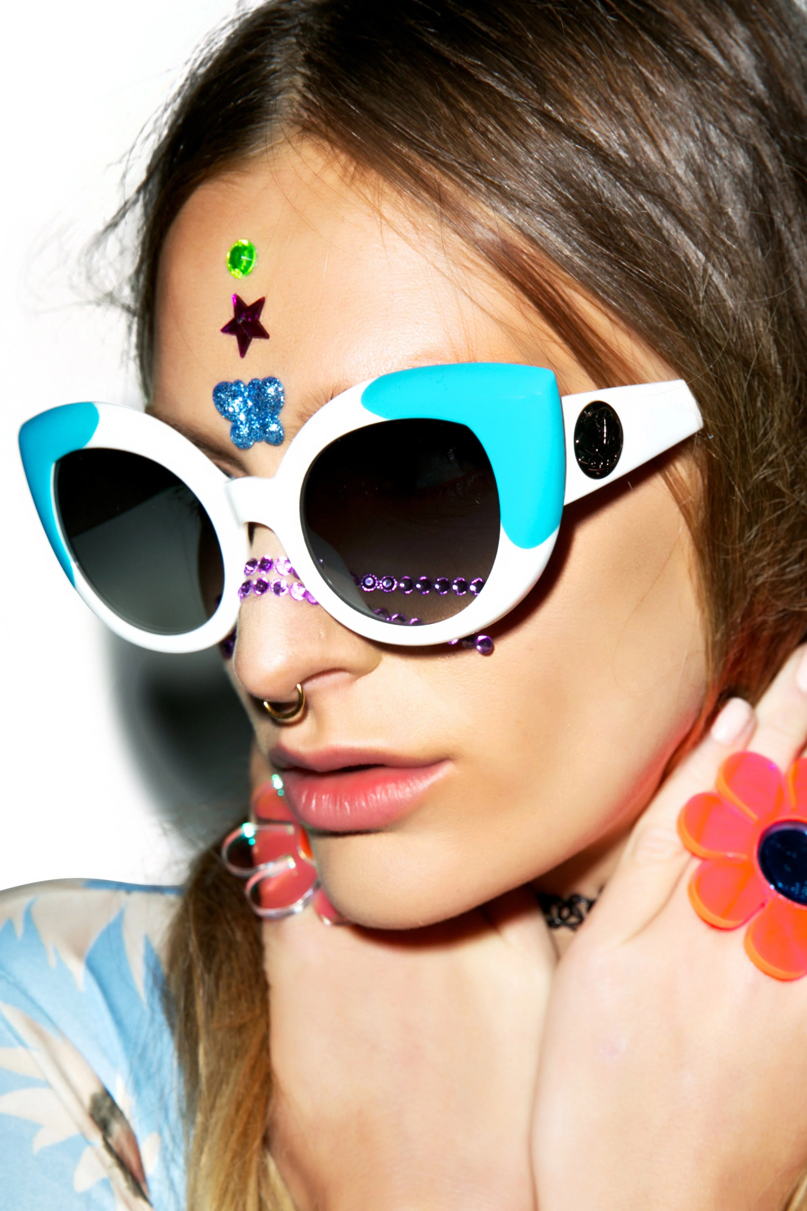 The Diamond Brunch Sunglasses - Yellow - Image 26