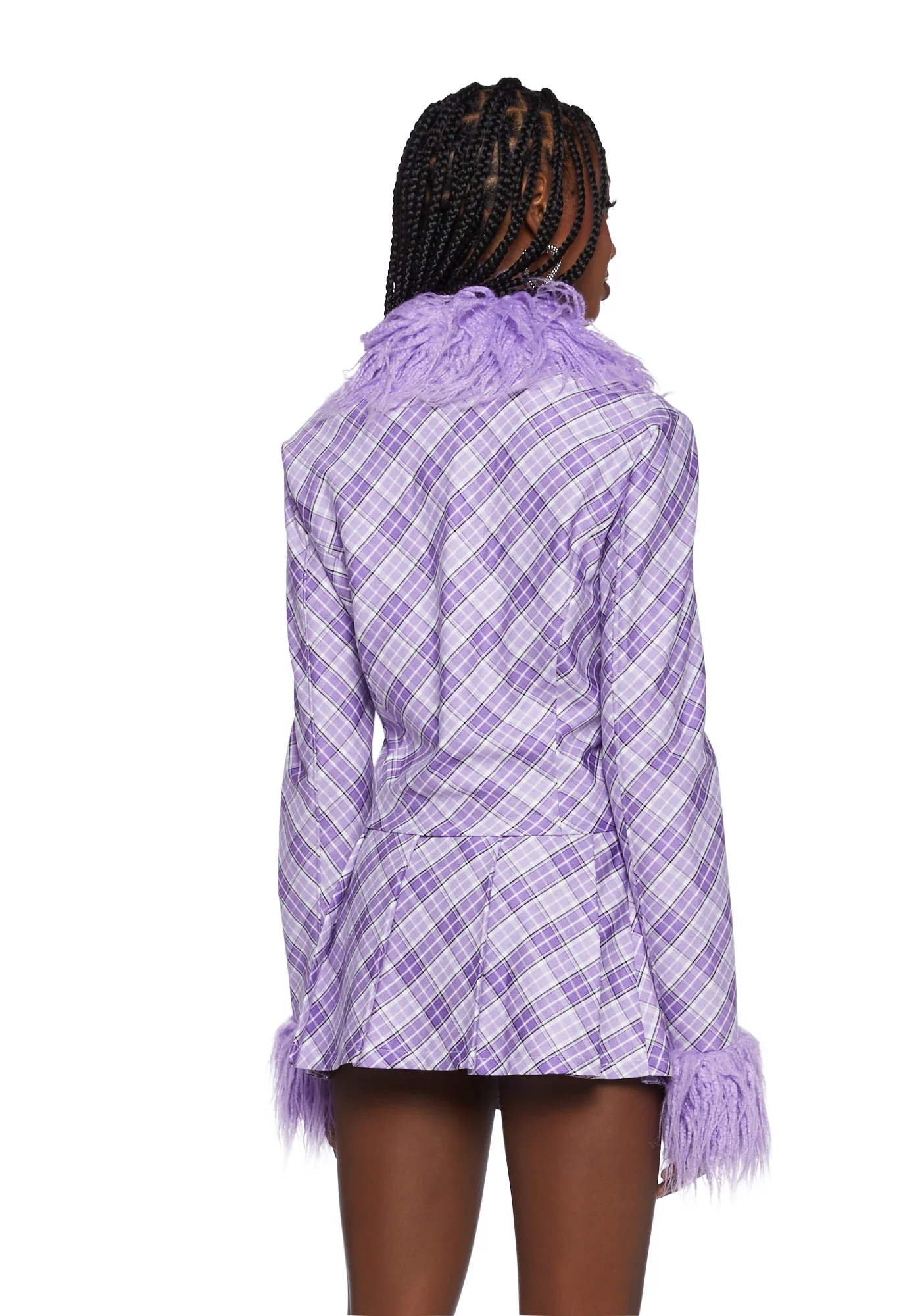 The Headmaster Faux Fur Jacket - Image 3