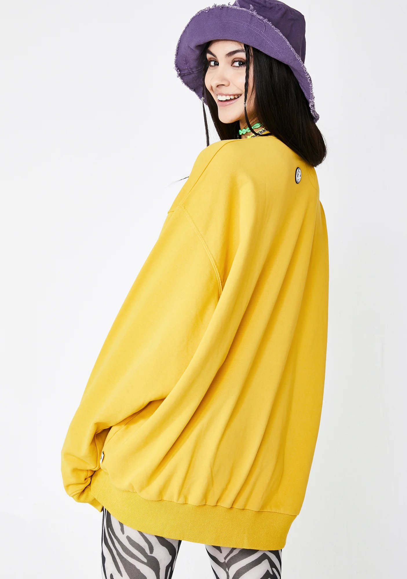 The Muppets Kermit Oversize Sweater - Image 4