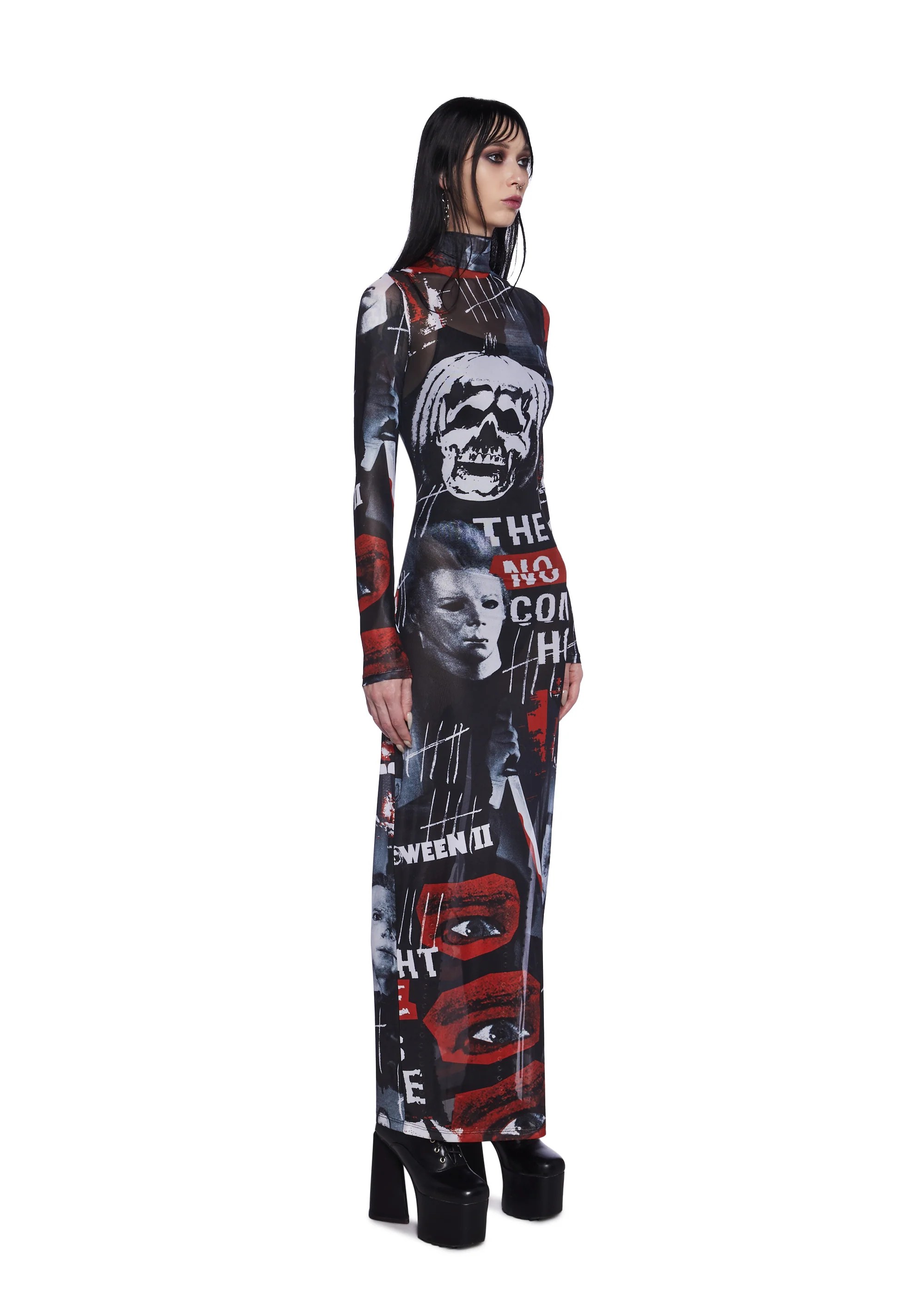 The Nightmare Isn’t Over Maxi Dress - Image 3