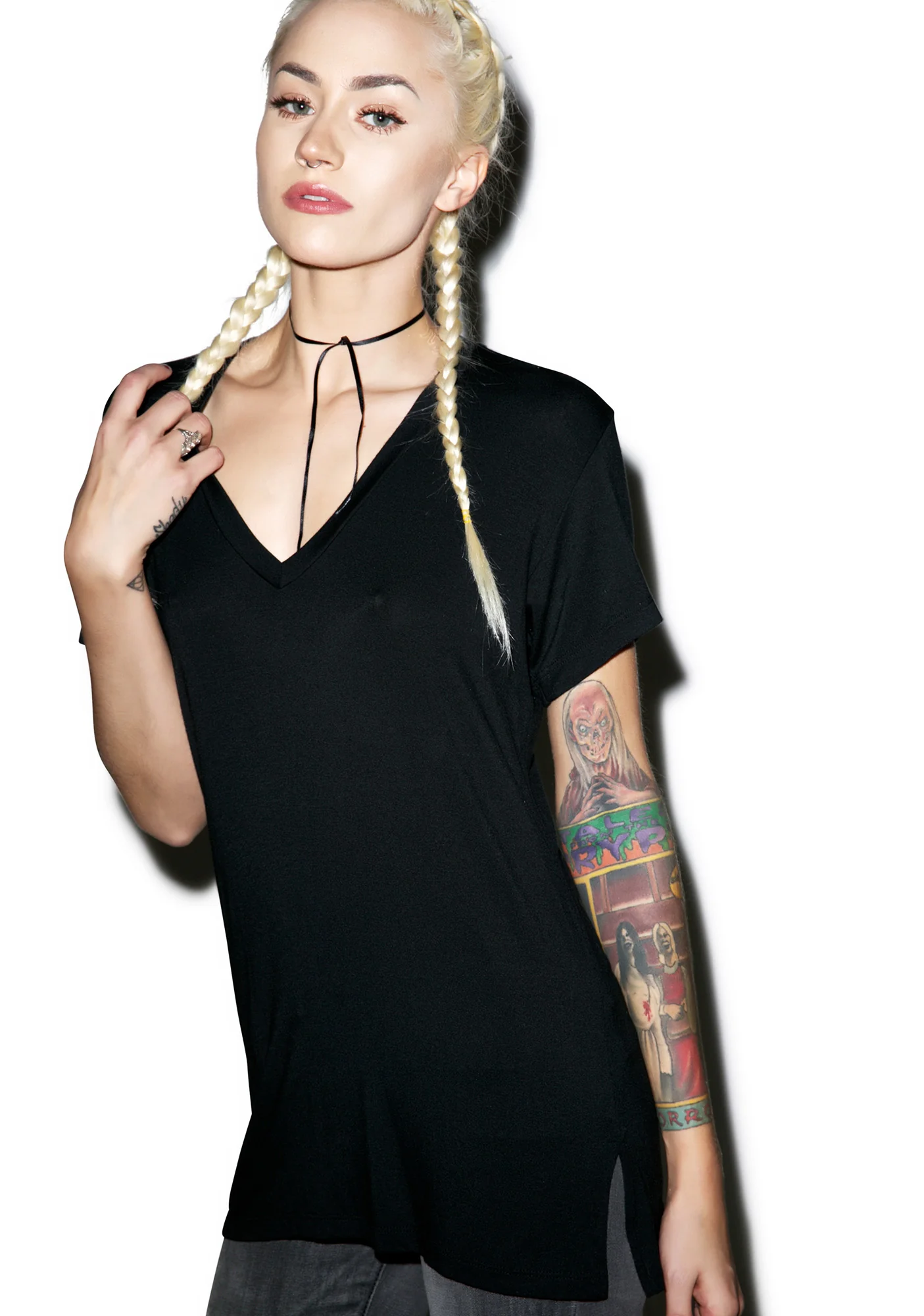 The Nu V-Neck Tee - Image 2