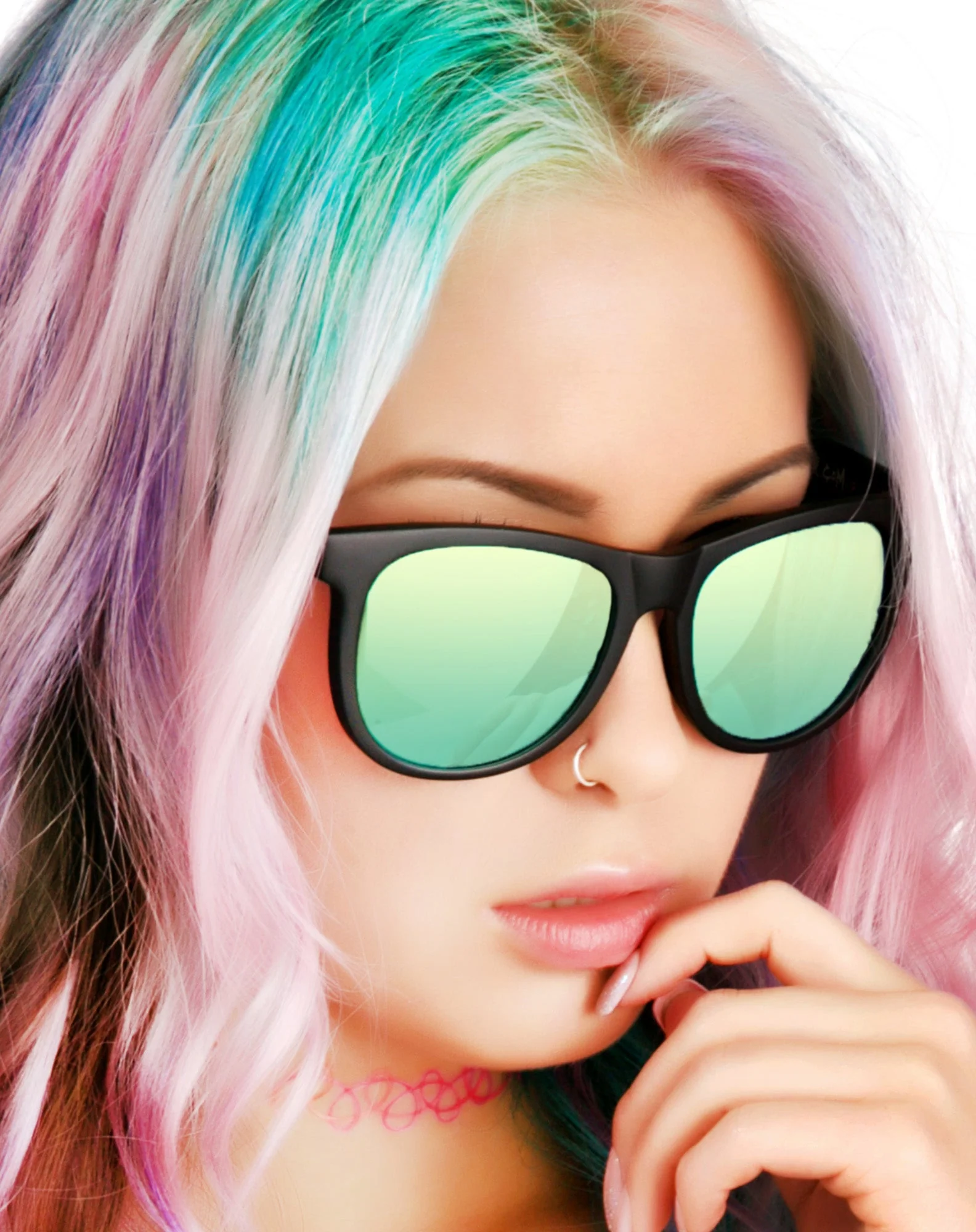 The Nudie Mag Sunglasses - Yellow - Image 5