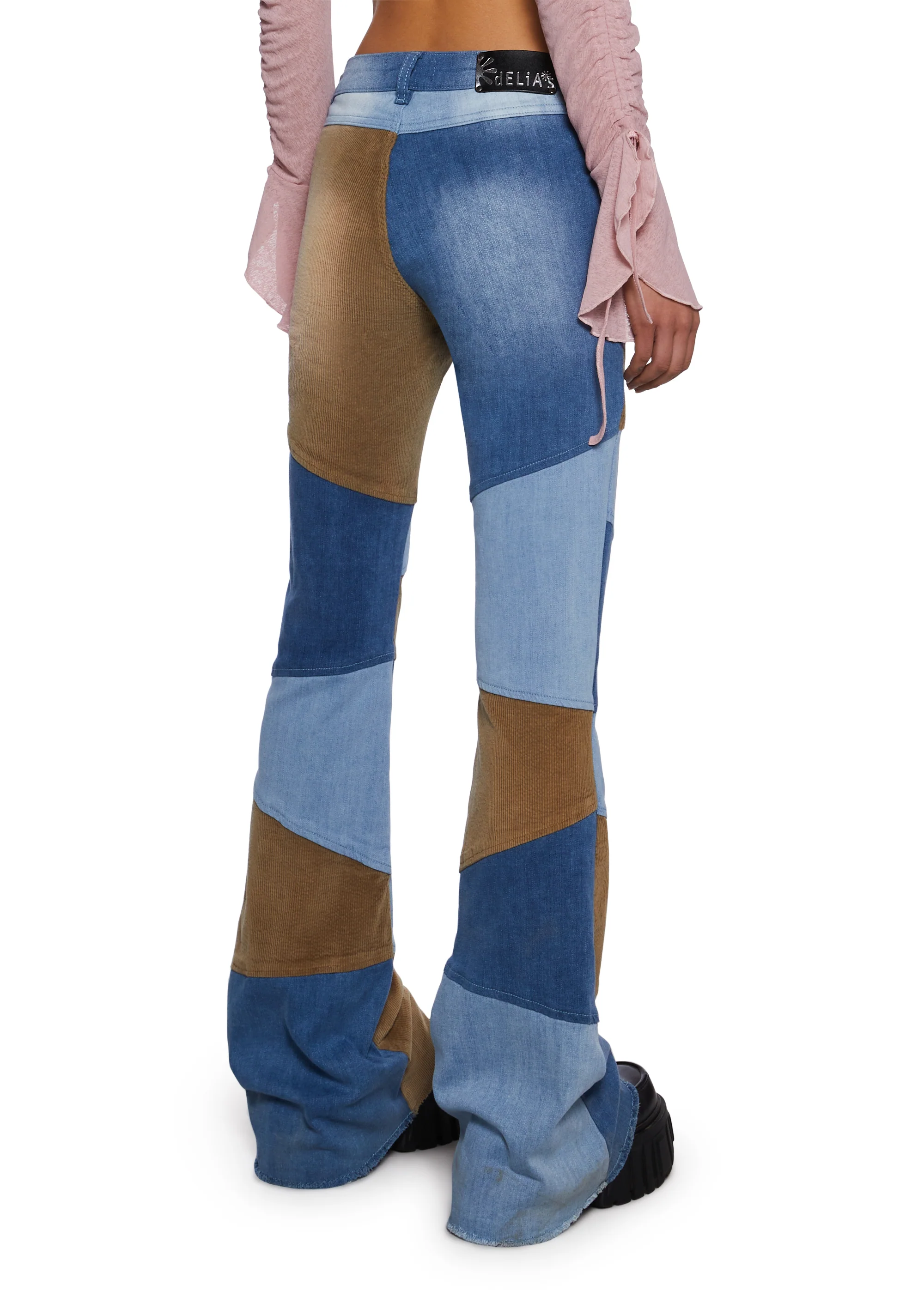 There She Goes Patchwork Jeans - Image 5