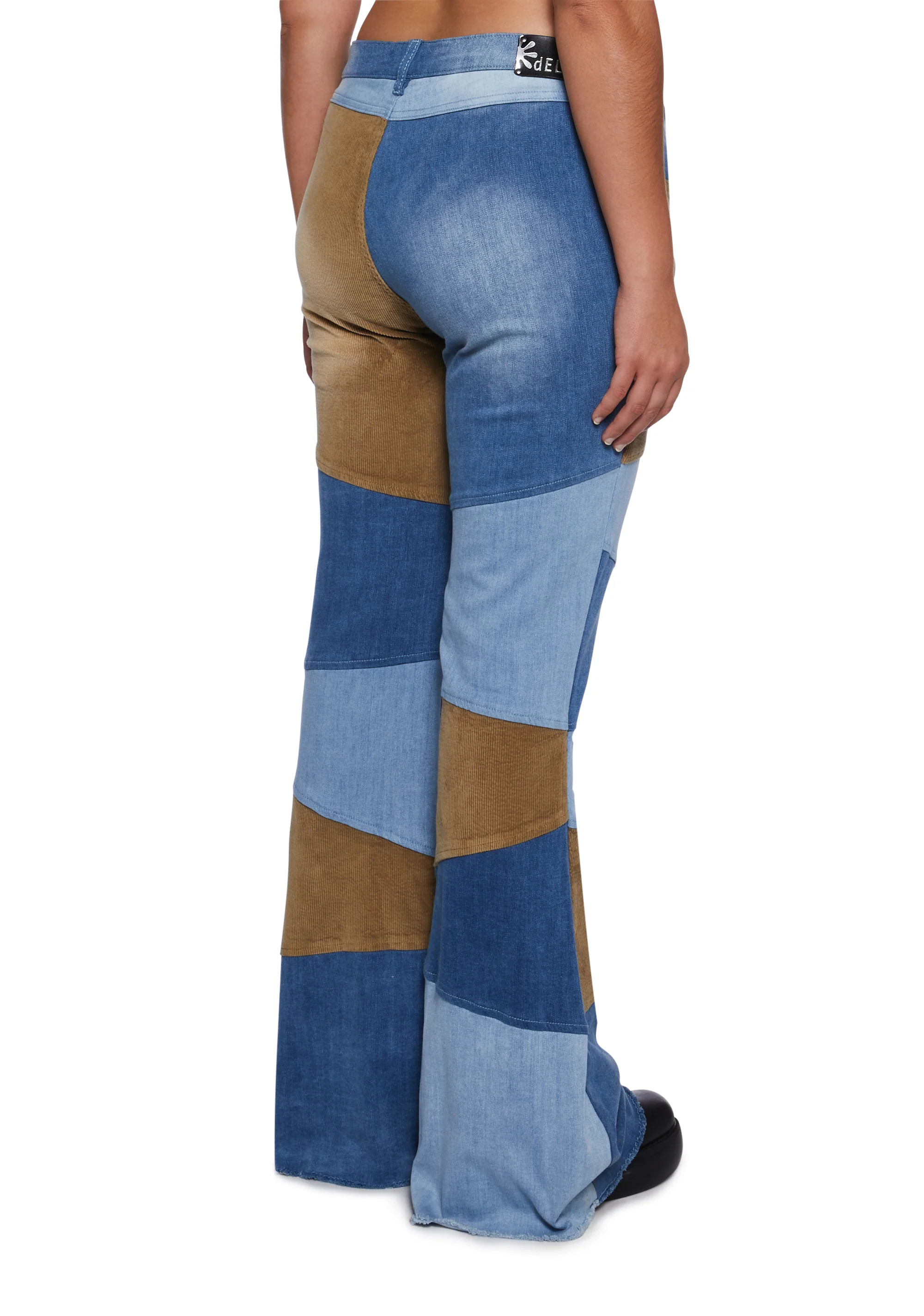 There She Goes Patchwork Jeans - Image 9
