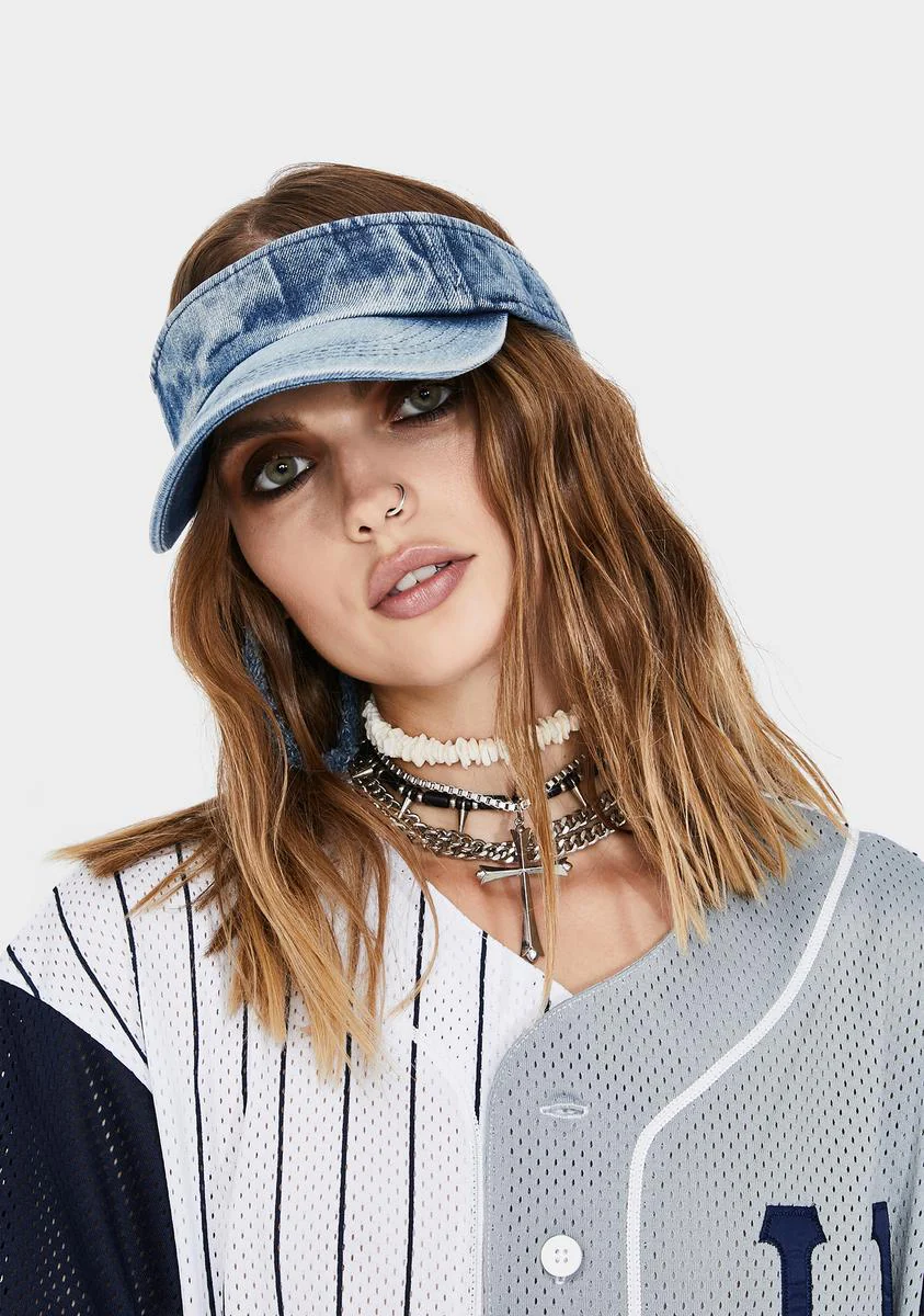 Things Change Denim Visor - Image 2
