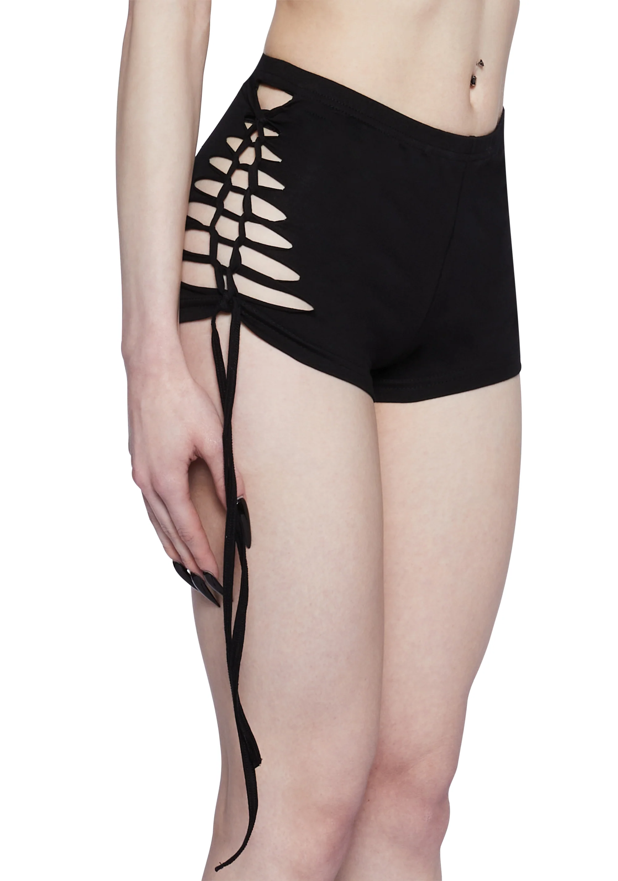 Thinking Rambunctious Shredded Shorts - Image 6