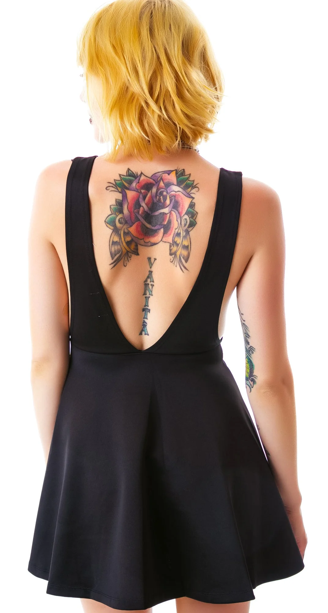 Thrashin It Mini Dress - White - Image 4