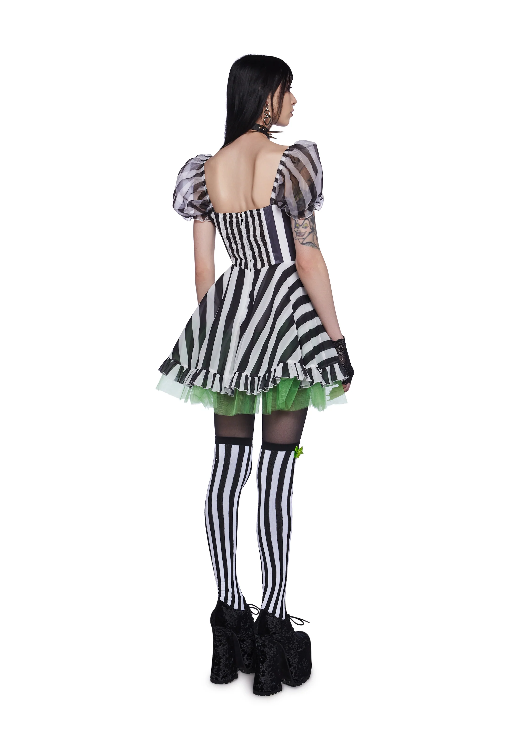 Three Times Mini Dress And Socks Set - Image 4