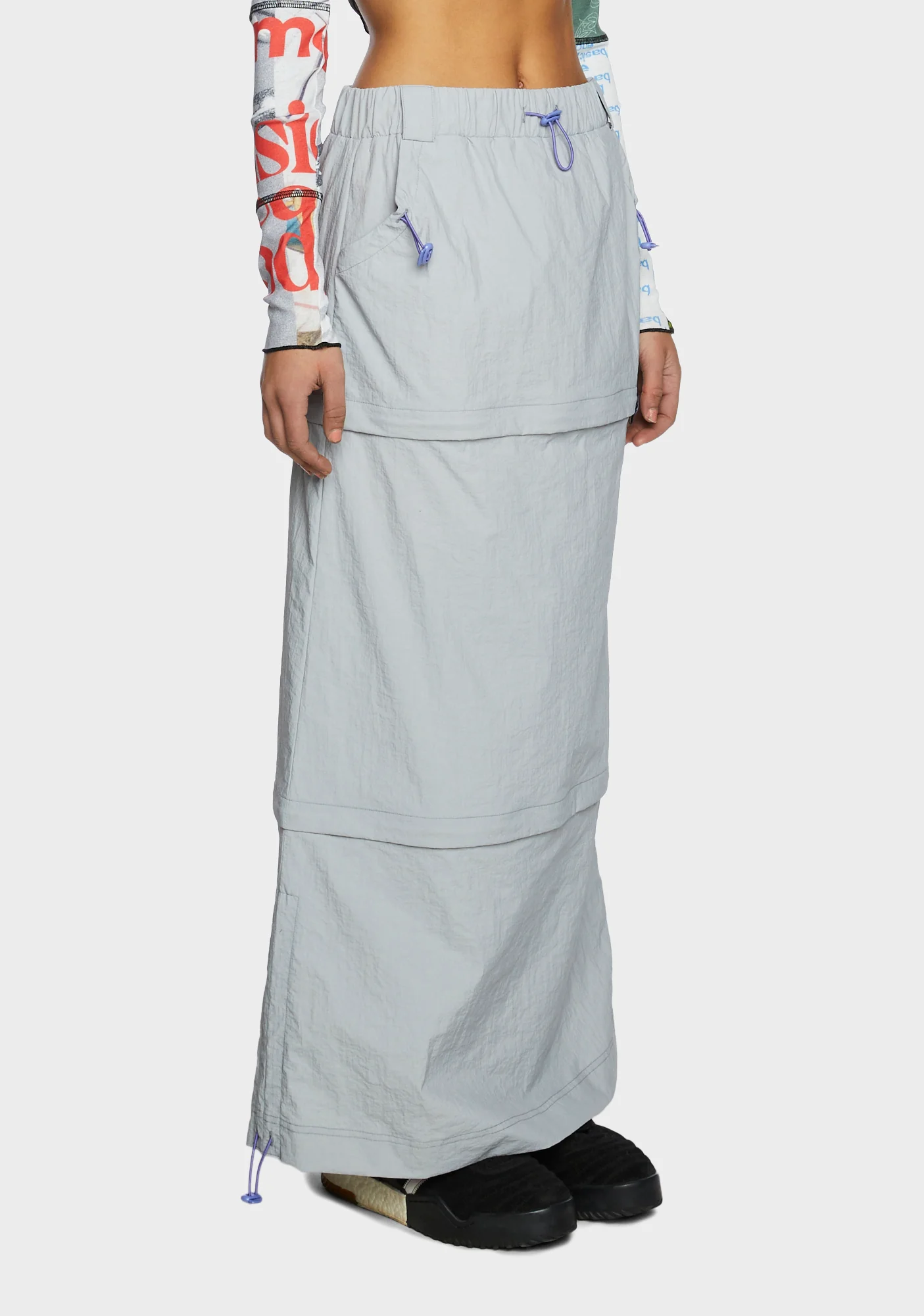 Three Way Zippy Cargo Skirt - Image 3