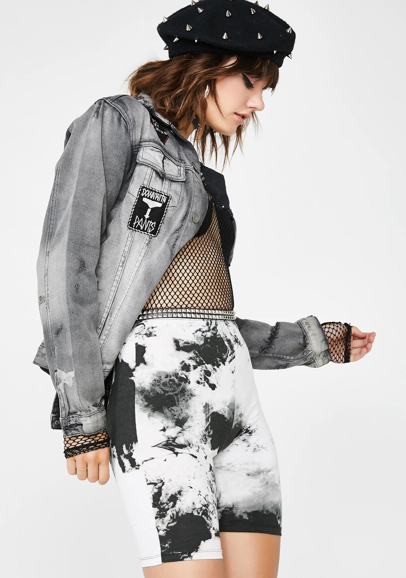 Tie Dye Cycle Shorts - Image 2