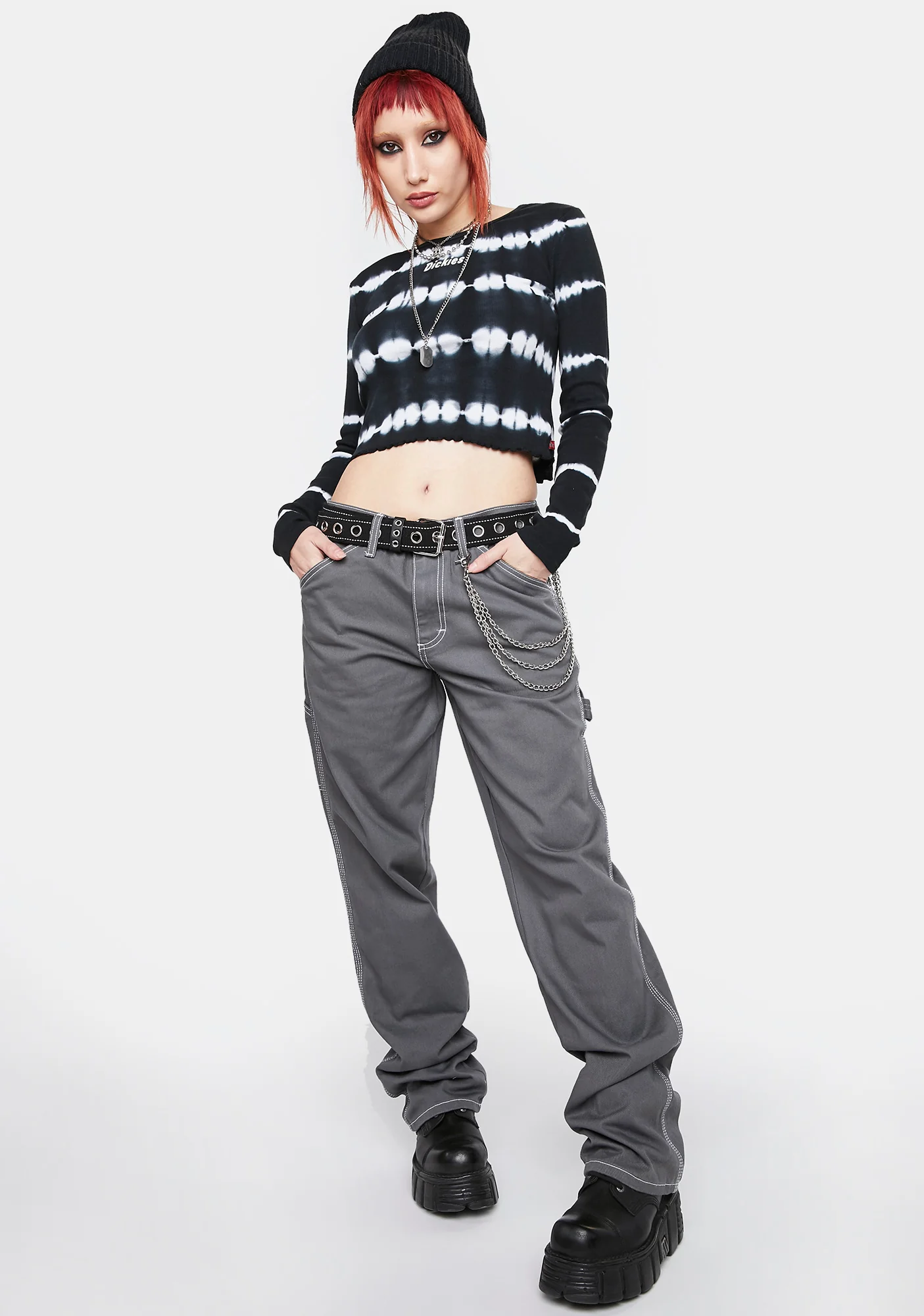 Tie Dye Long Sleeve Tee - Image 2