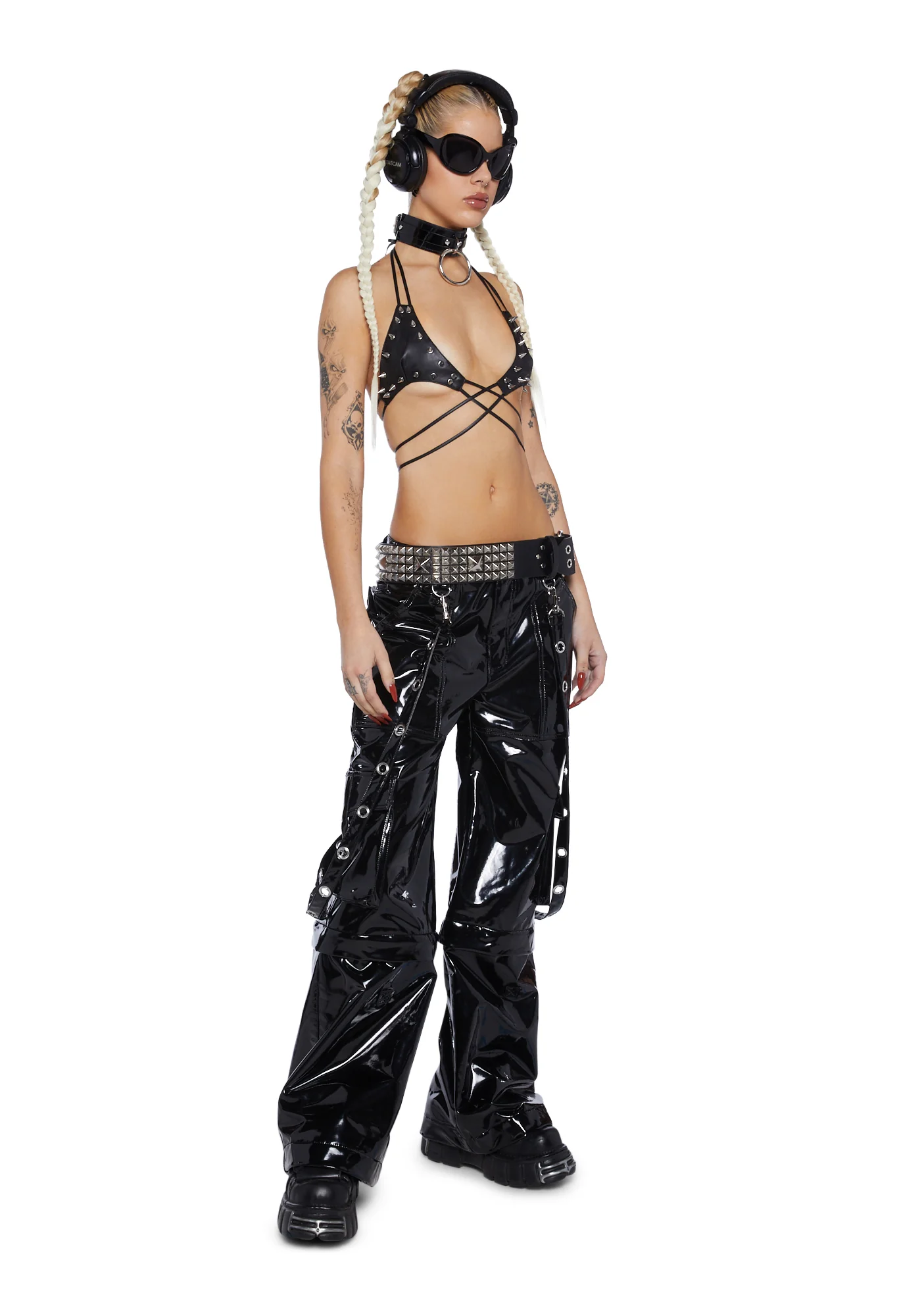 Tie Me Up PVC Pants - Image 2