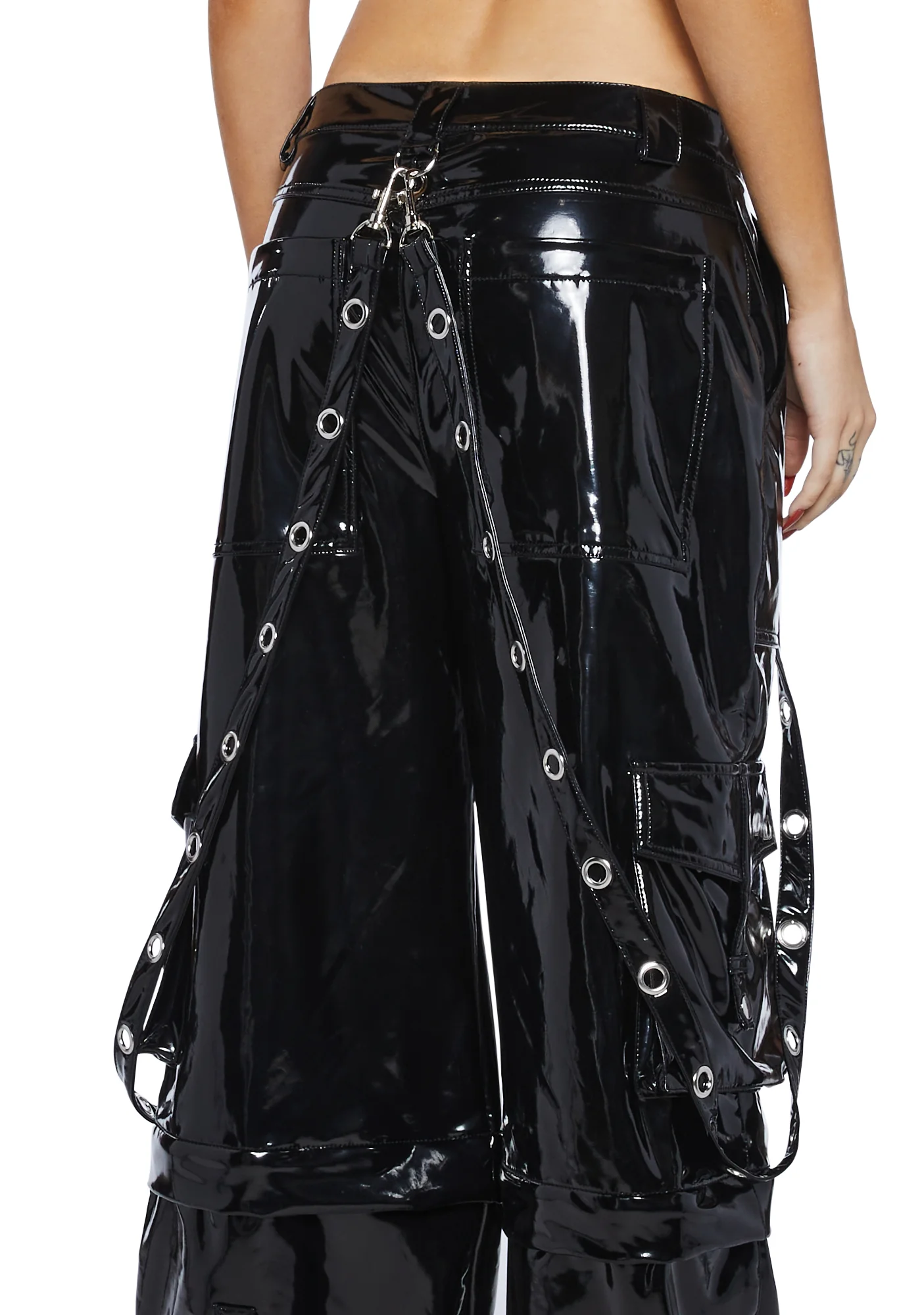 Tie Me Up PVC Pants - Image 6