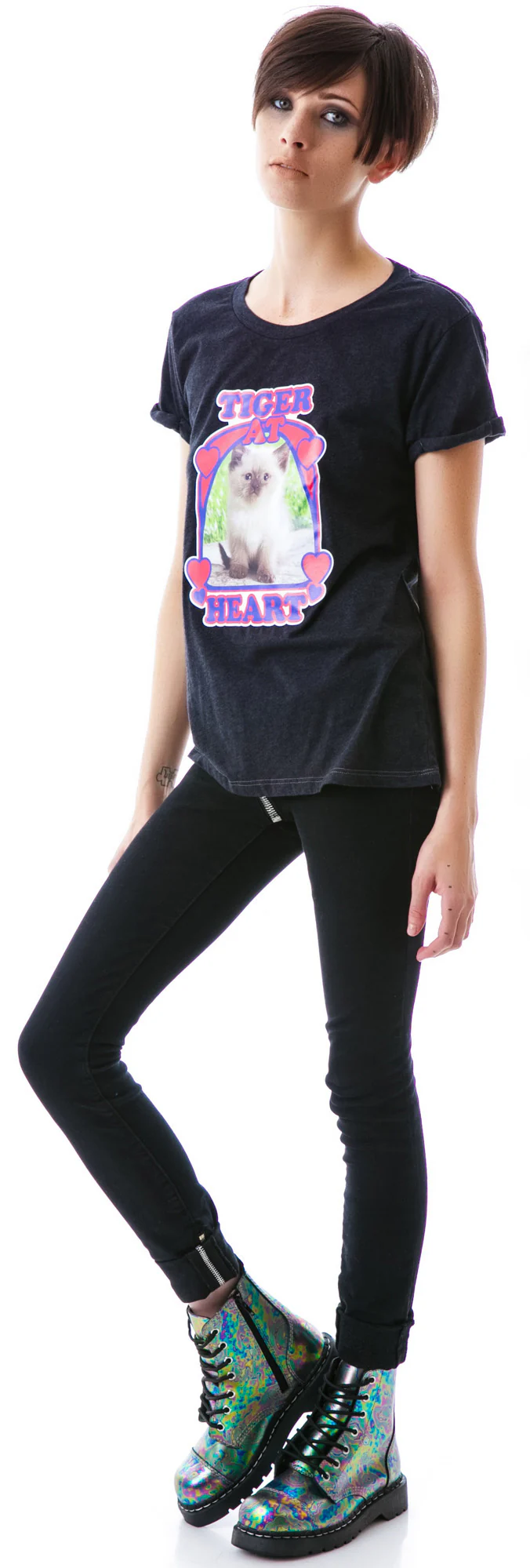 Tiger At Heart Schiffer Tee - Image 3