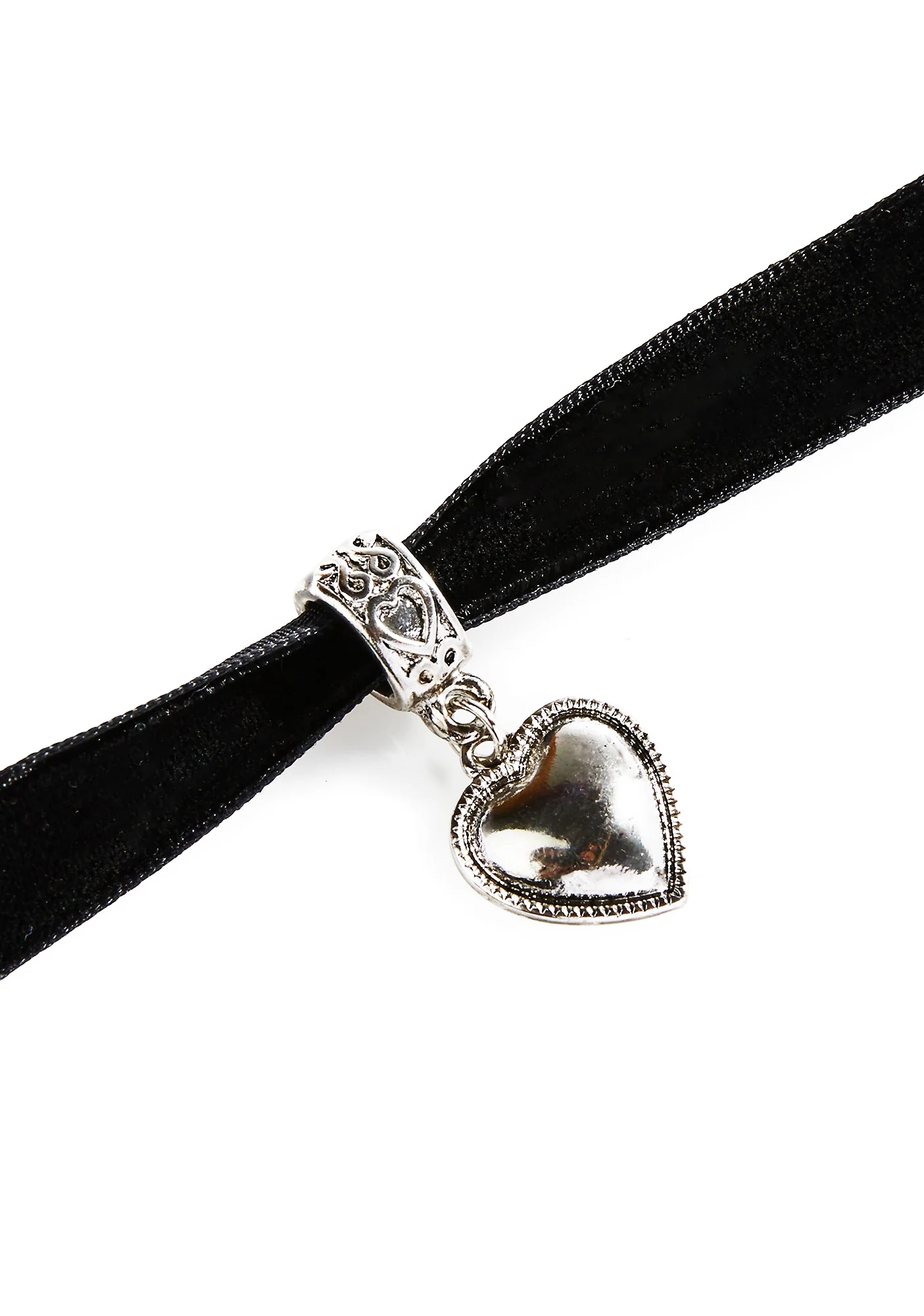 Timid Heart Velvet Choker - Image 2