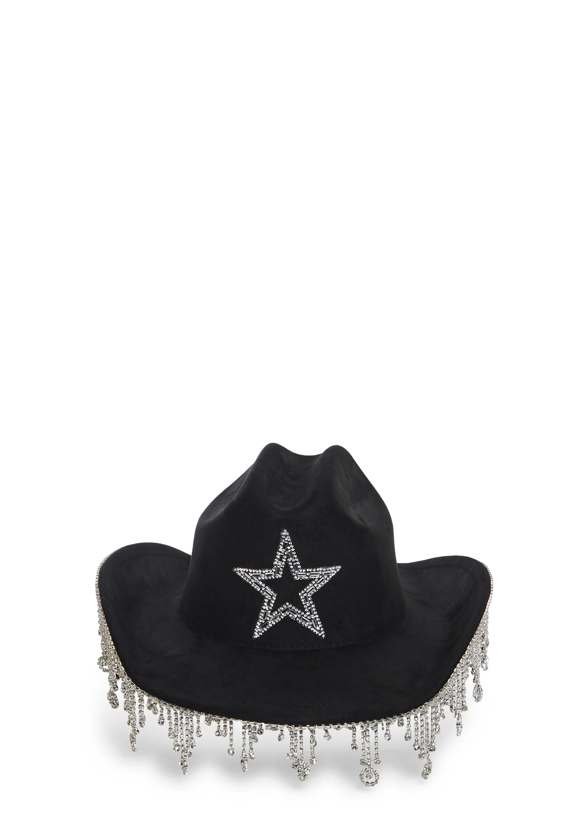 Tinsel Town Rhinestone Cowboy Hat - Black - Image 4