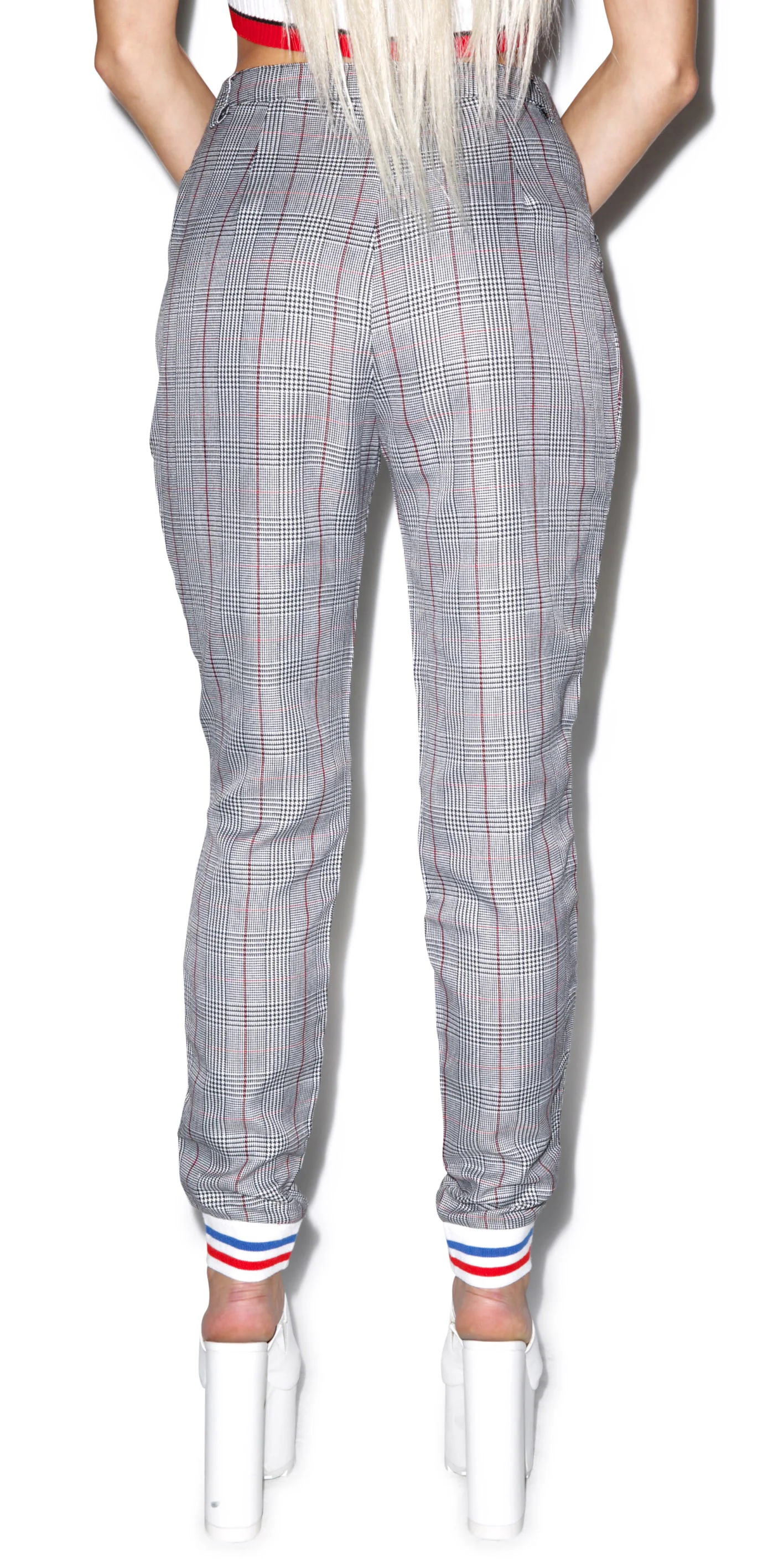 Tippi Plaid Trousers - Image 2