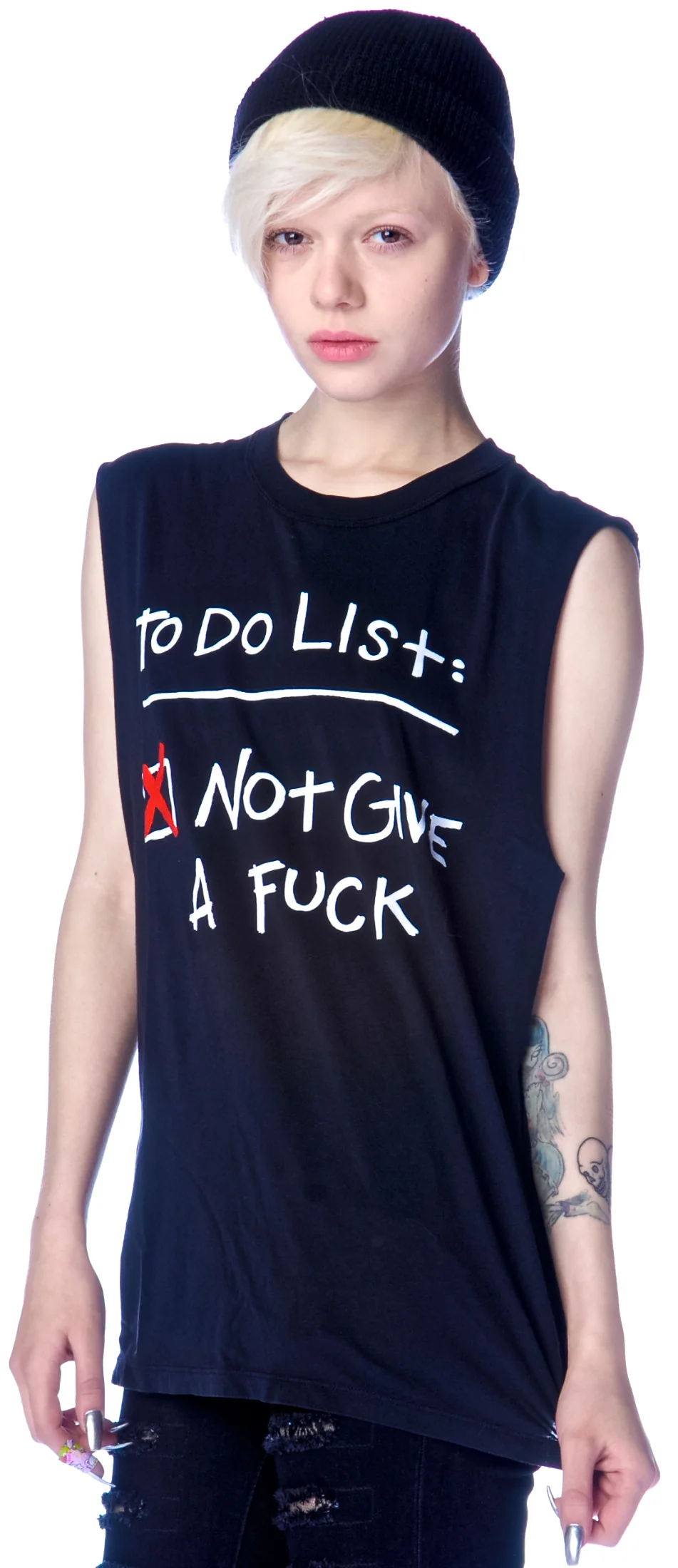 To Do List Muscle Tee - Image 5